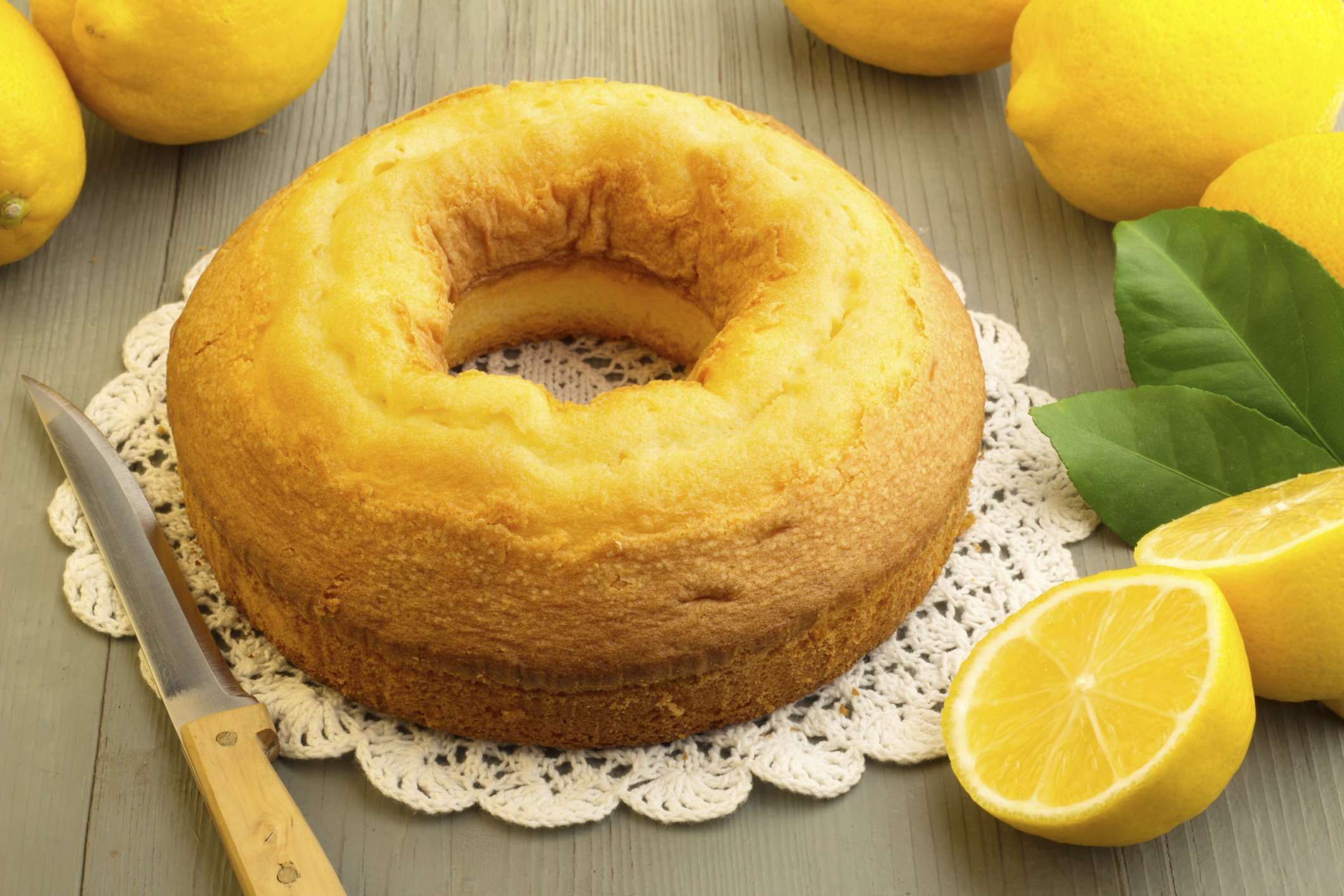 Budín de limón y leche condensada