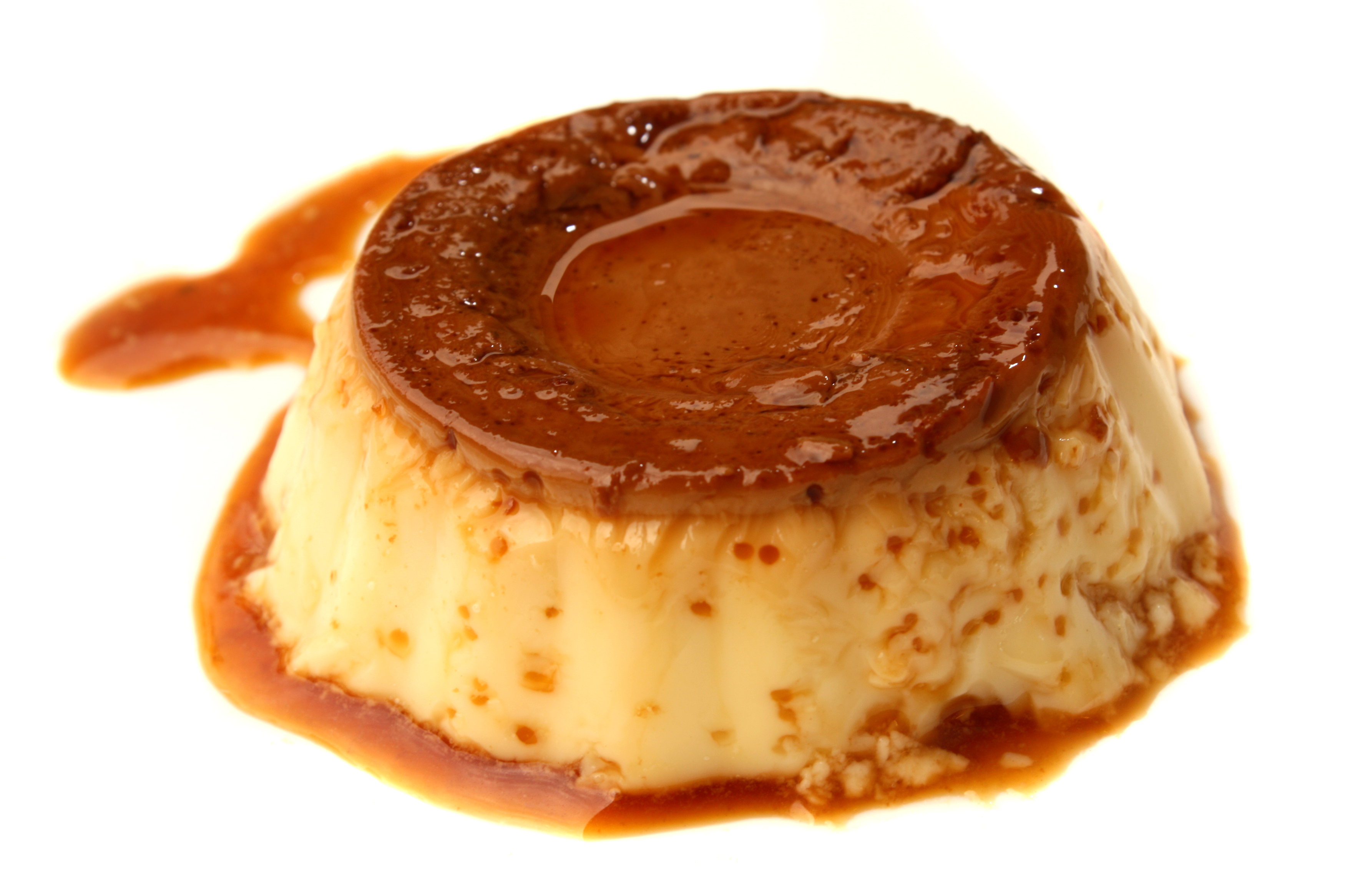 Flan de huevo al microondas