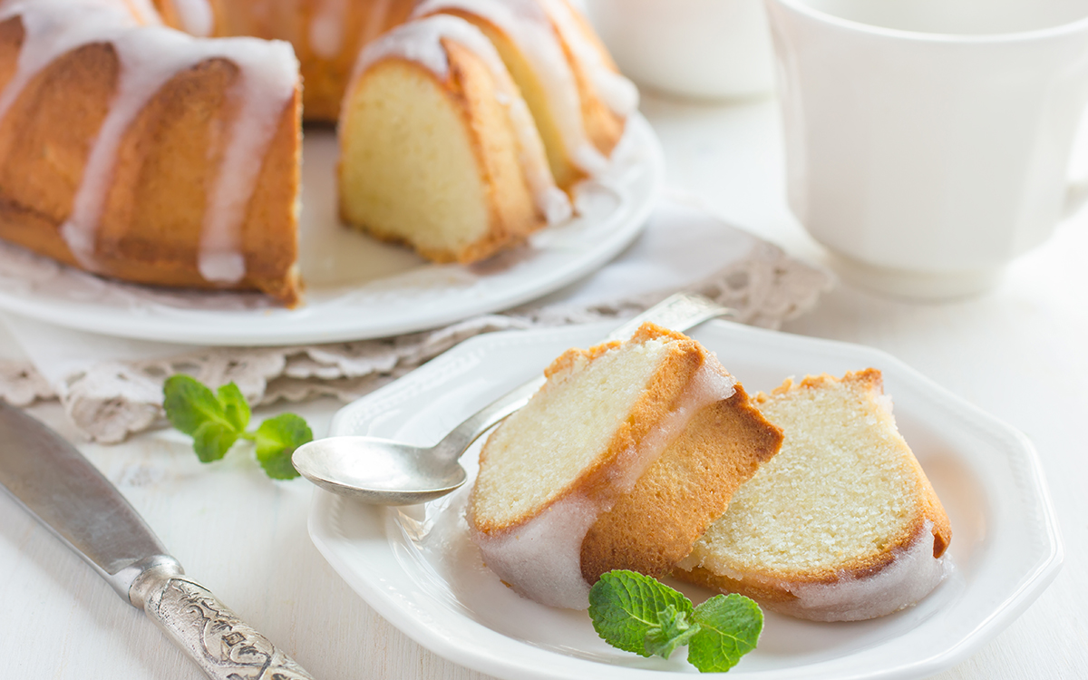 Bundt cake glaseado