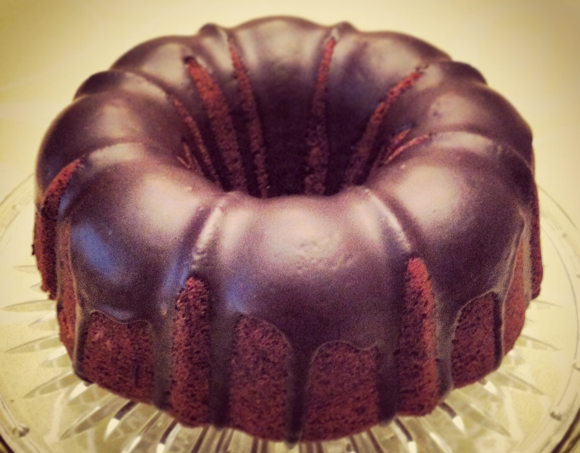 Bundt cake de chocolate