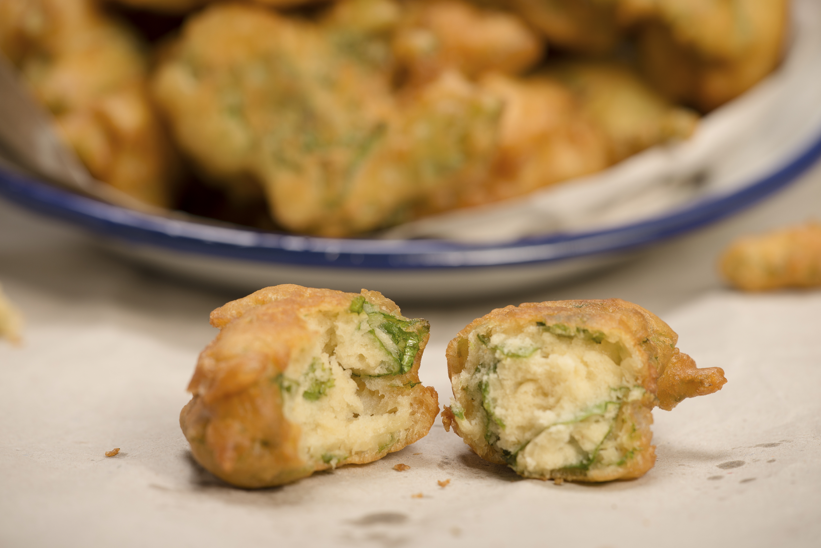 Buñuelos de alcachofas