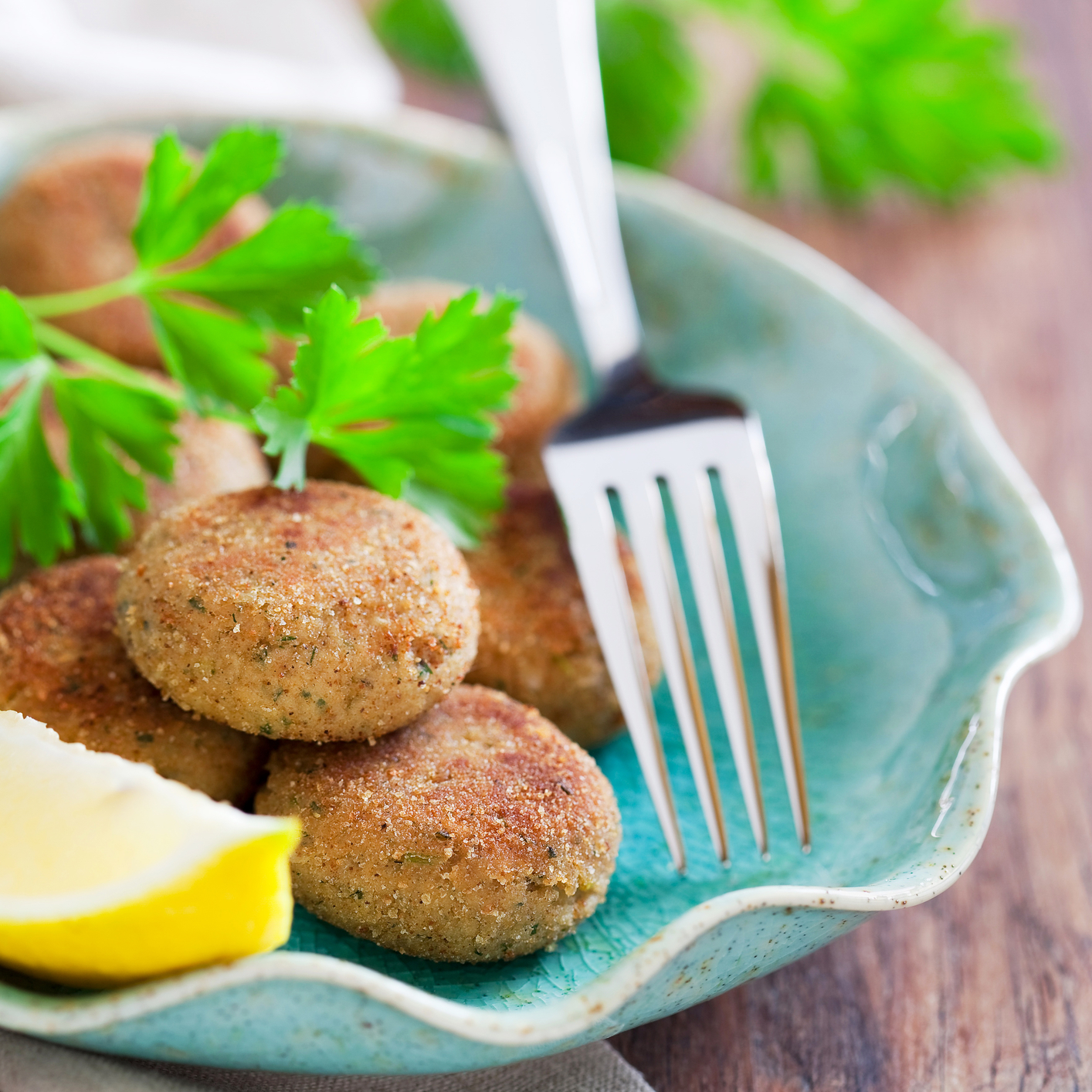 Croquetas de canónigos y atún