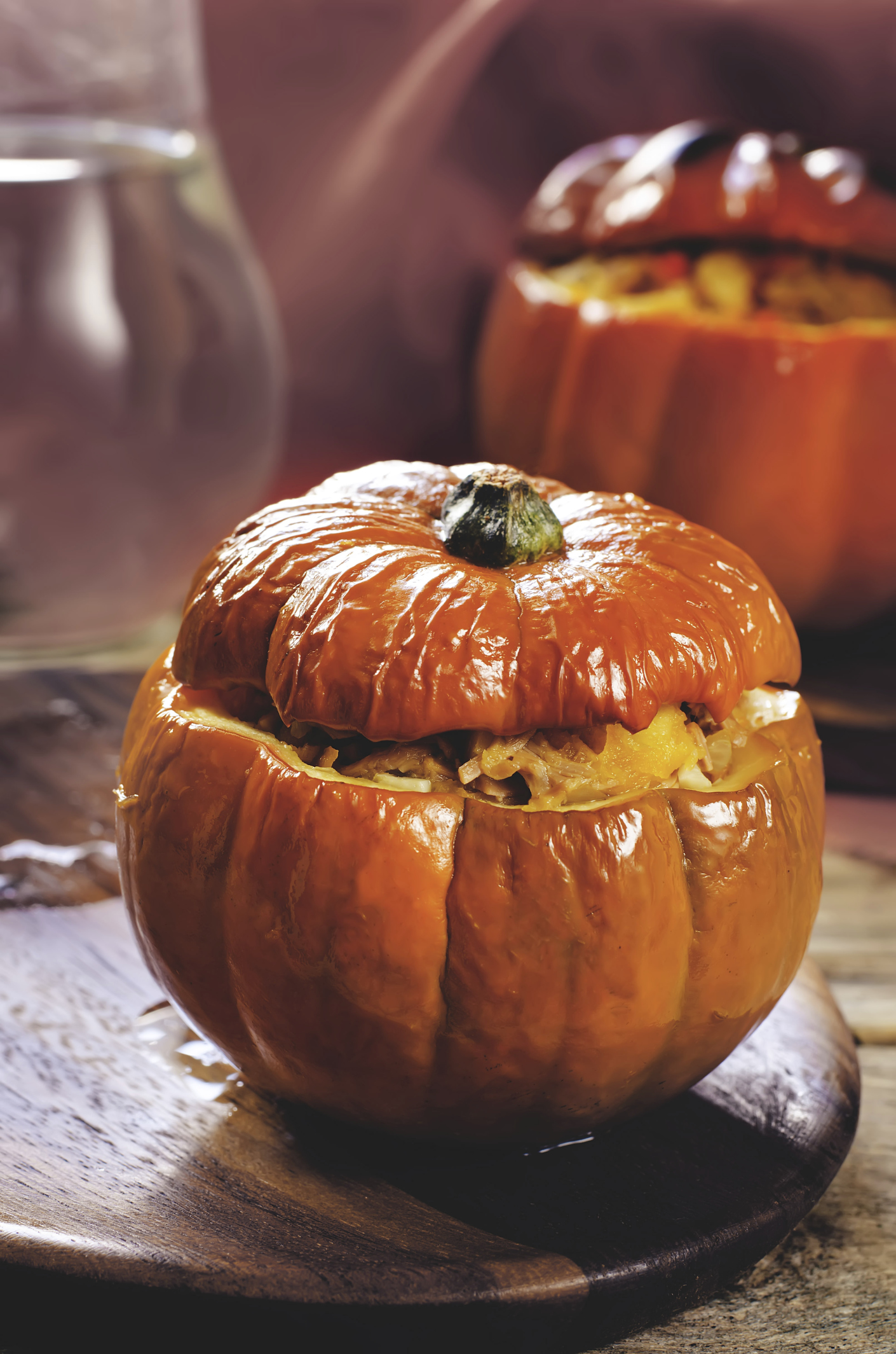 Calabaza rellena