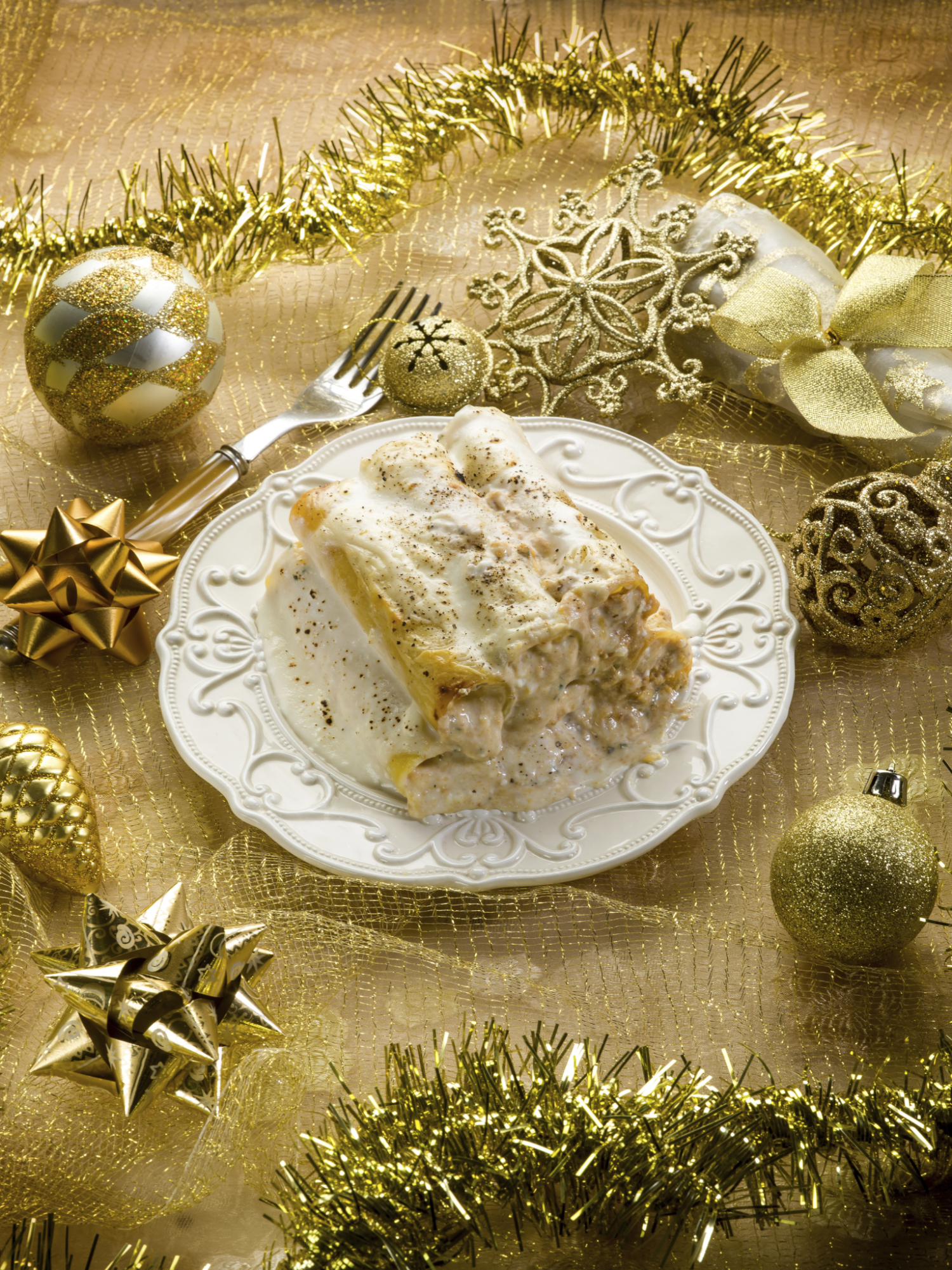 Canelones de Navidad