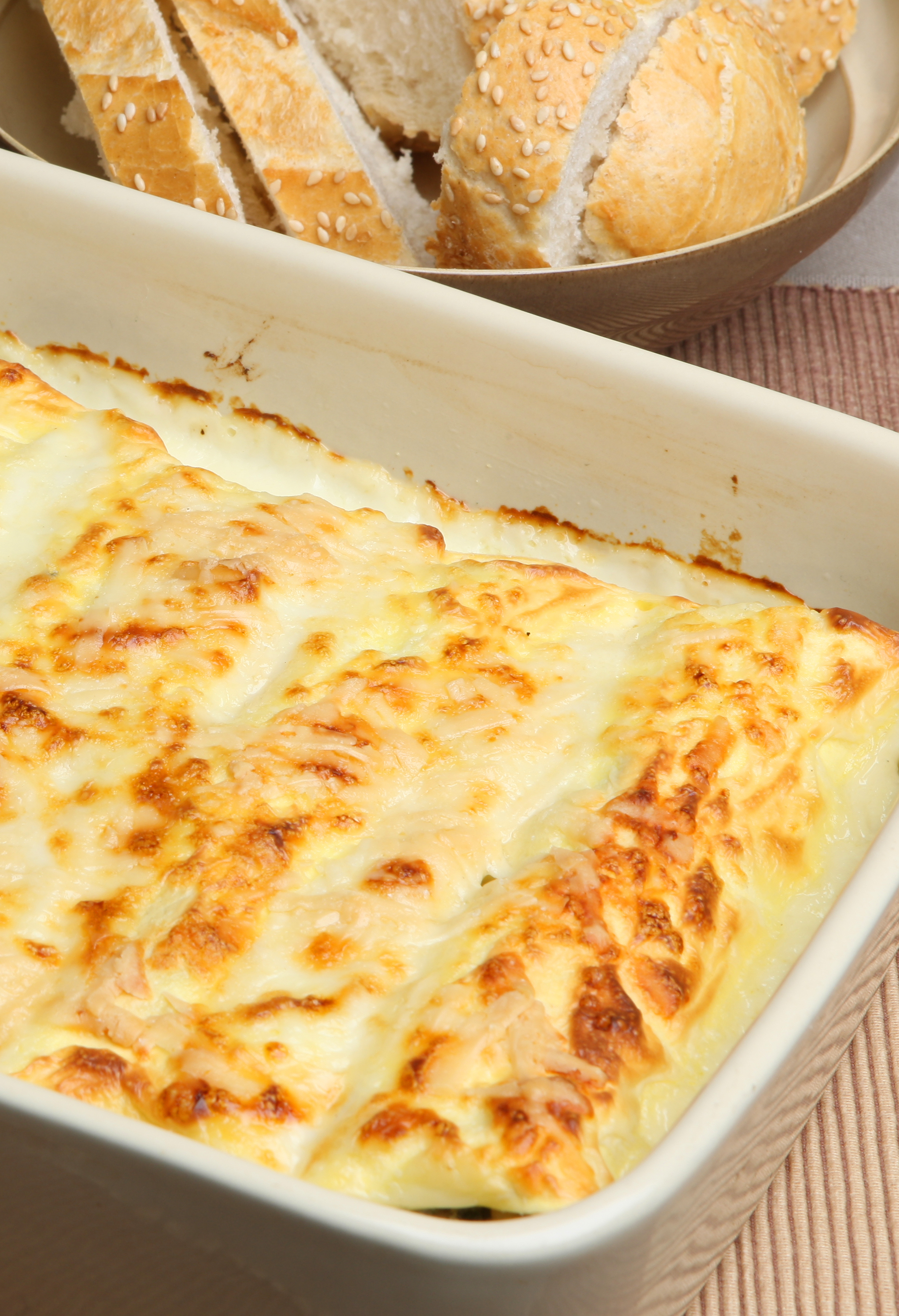 Canelones de setas