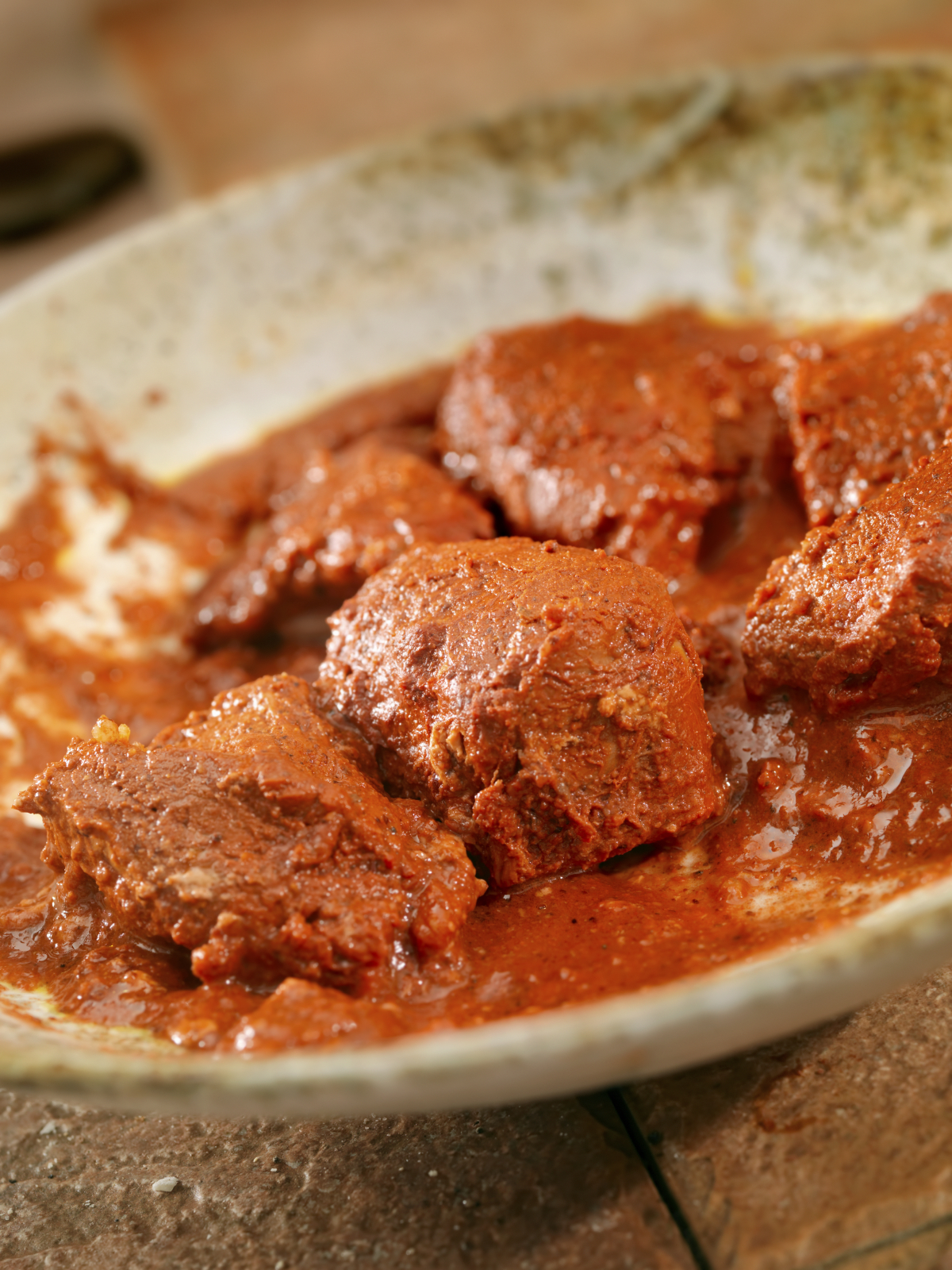 Carne de cerdo en adobo de pimientos