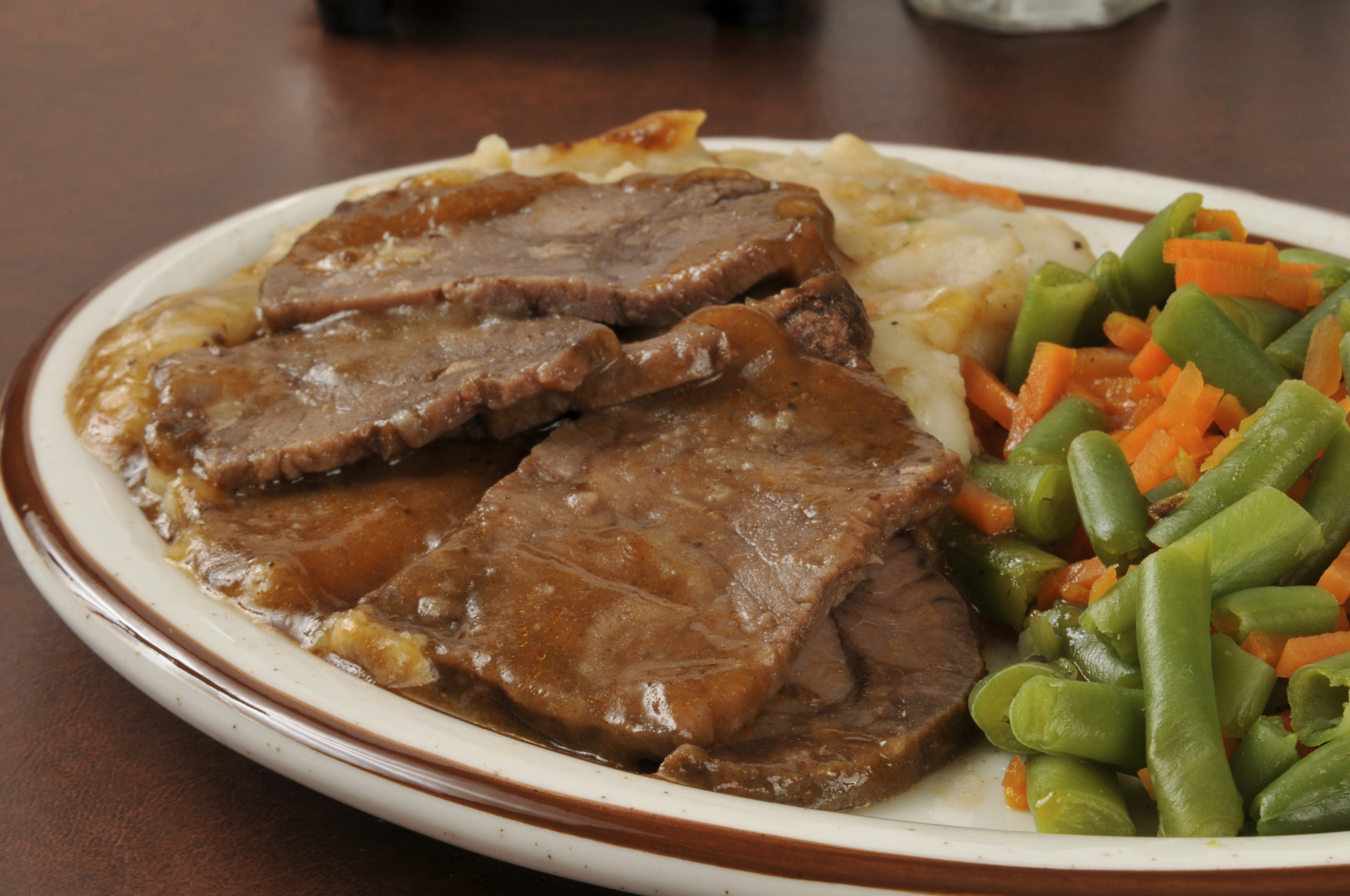 Carne de ternera en salsa