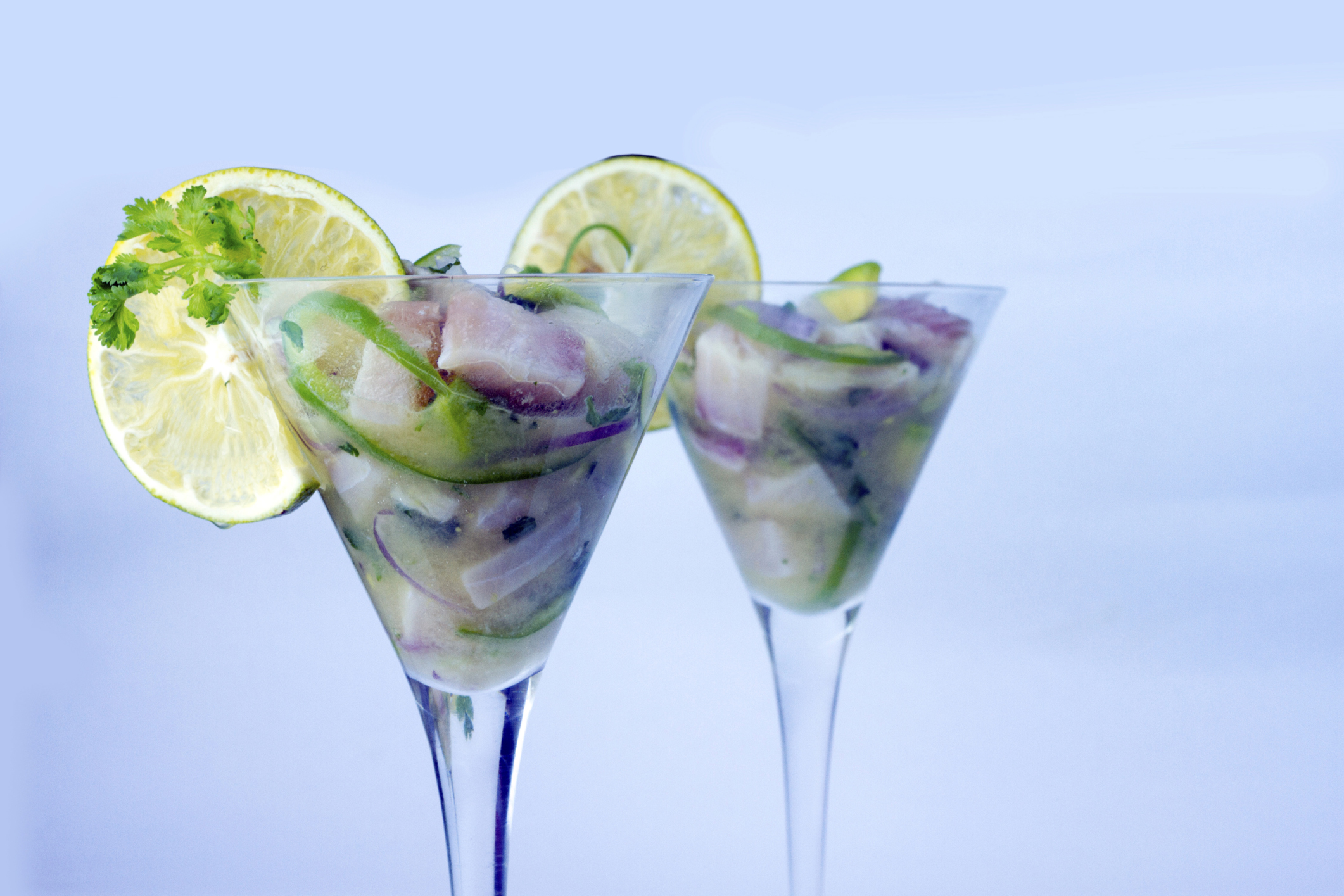 Ceviche de lenguado