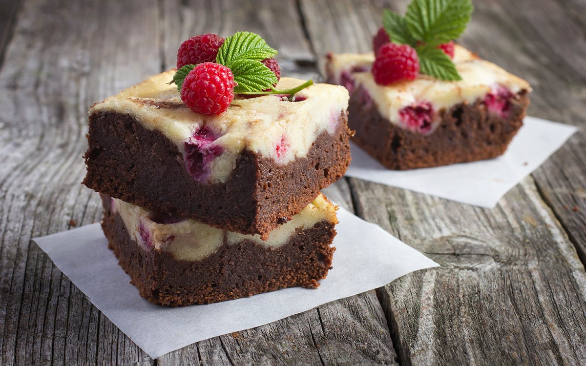 Brownies de cheesecake