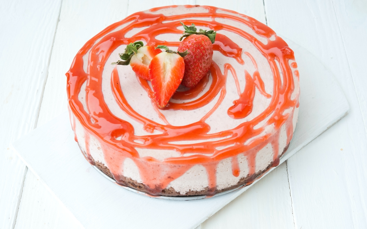 Cheesecake de fresa