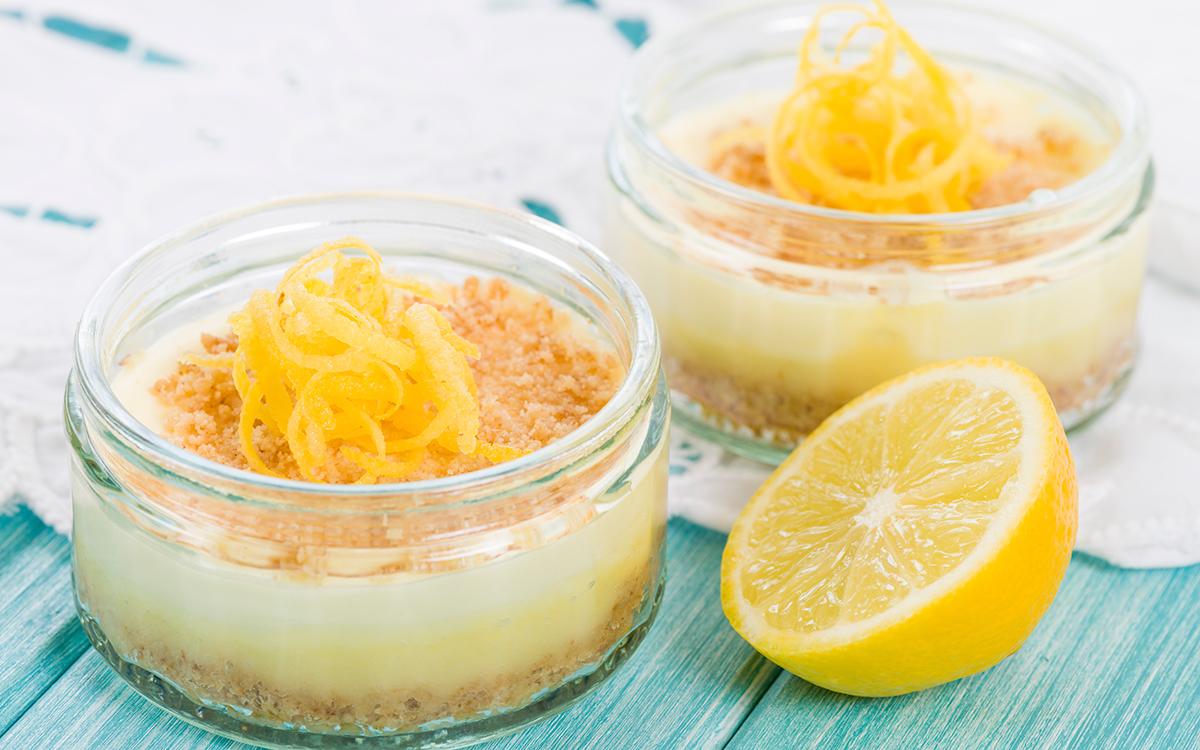 Cheesecake de limón
