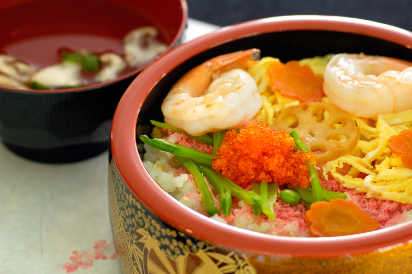 Chirashi sushi oriental | Recetas DIA