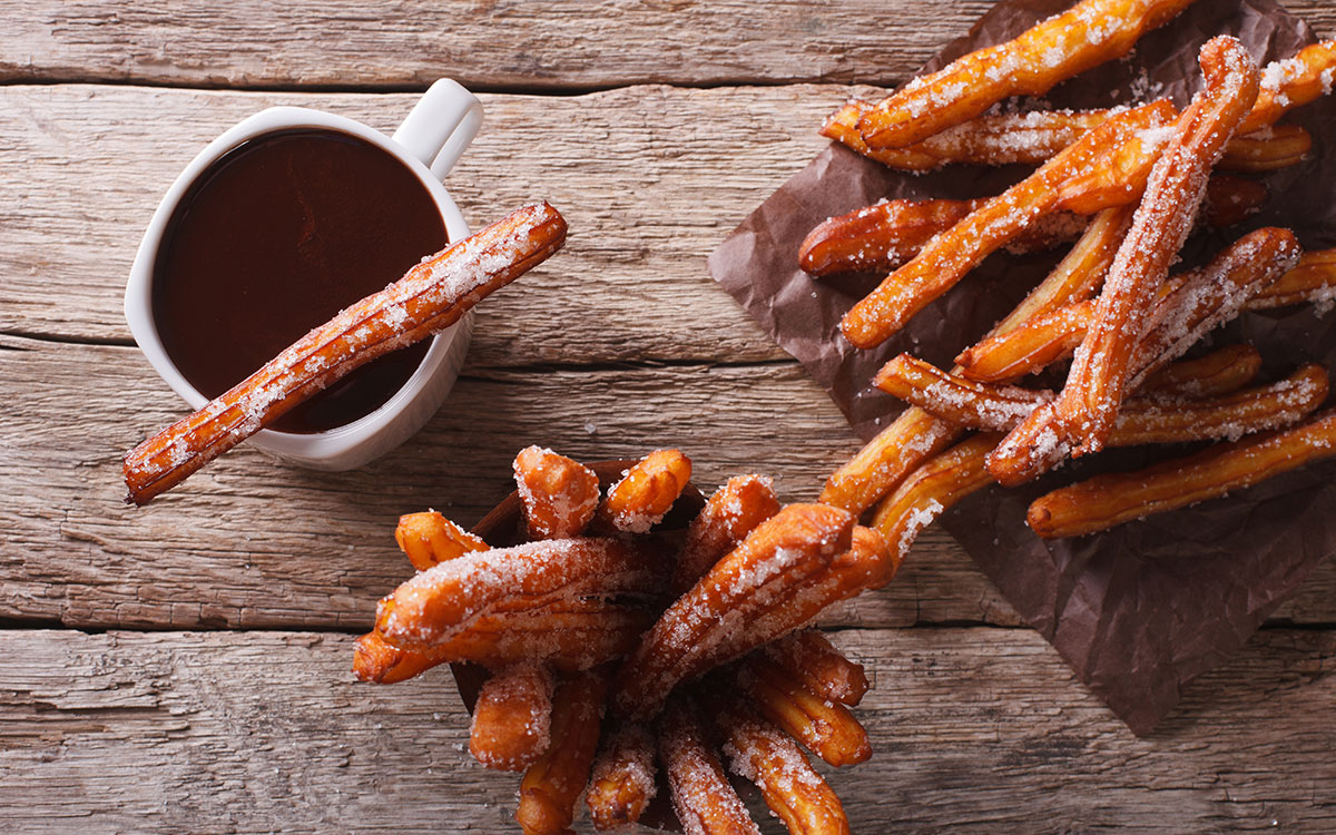 Churros caseros a la madrileña