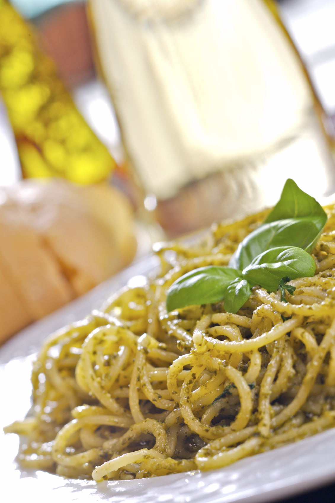 Espagueti al pesto