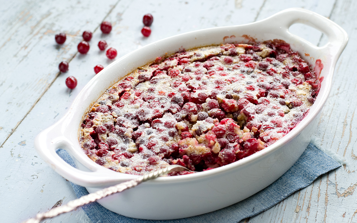 Clafoutis de arándanos