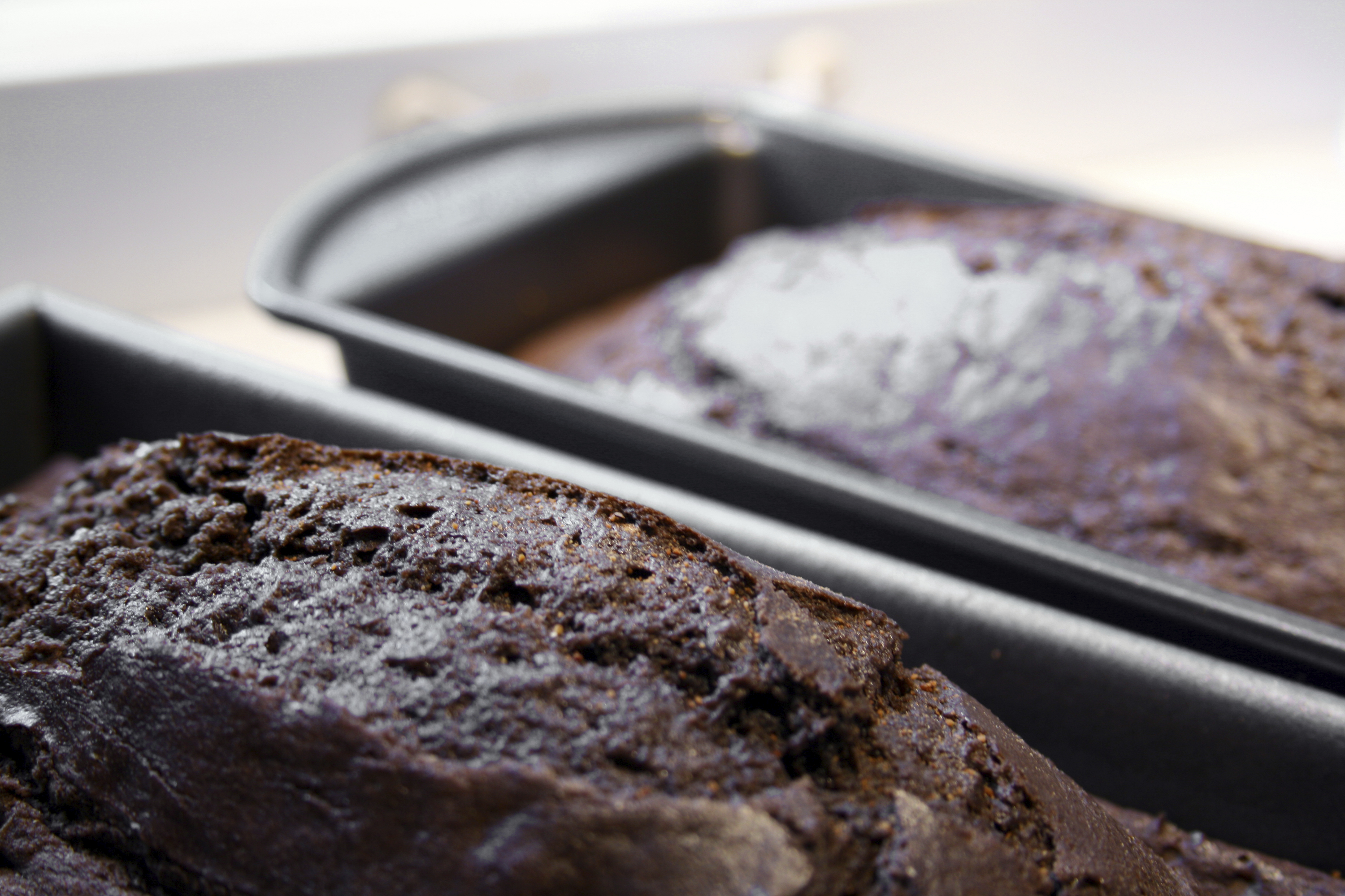Bizcocho con chocolate de pastilla