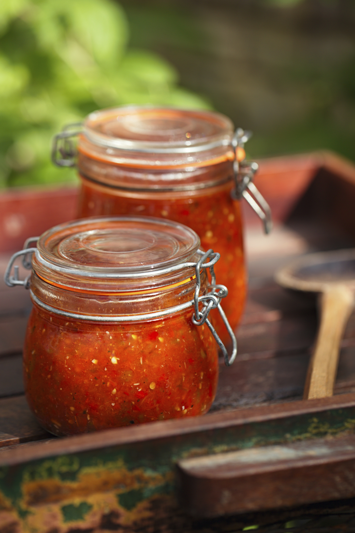 Salsa de tomate picante