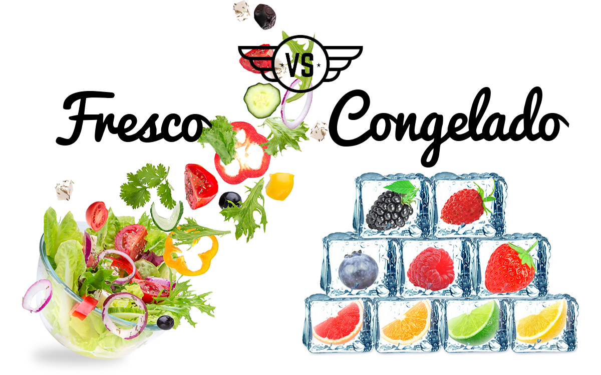 Fresco vs. Congelado: guerra en la cocina Fresco vs. Congelado: guerra en la cocina