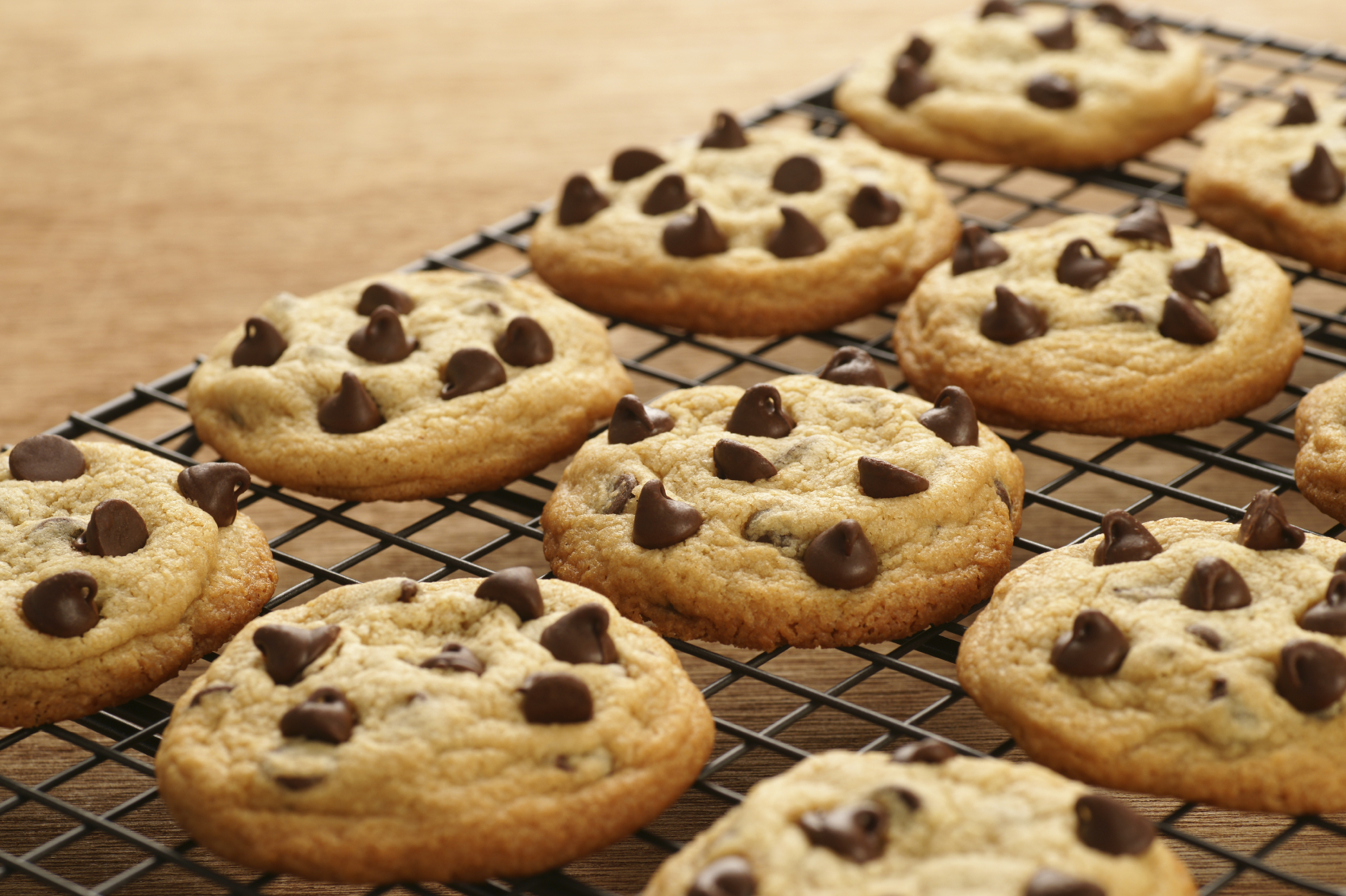 Cookies con chips de chocolate