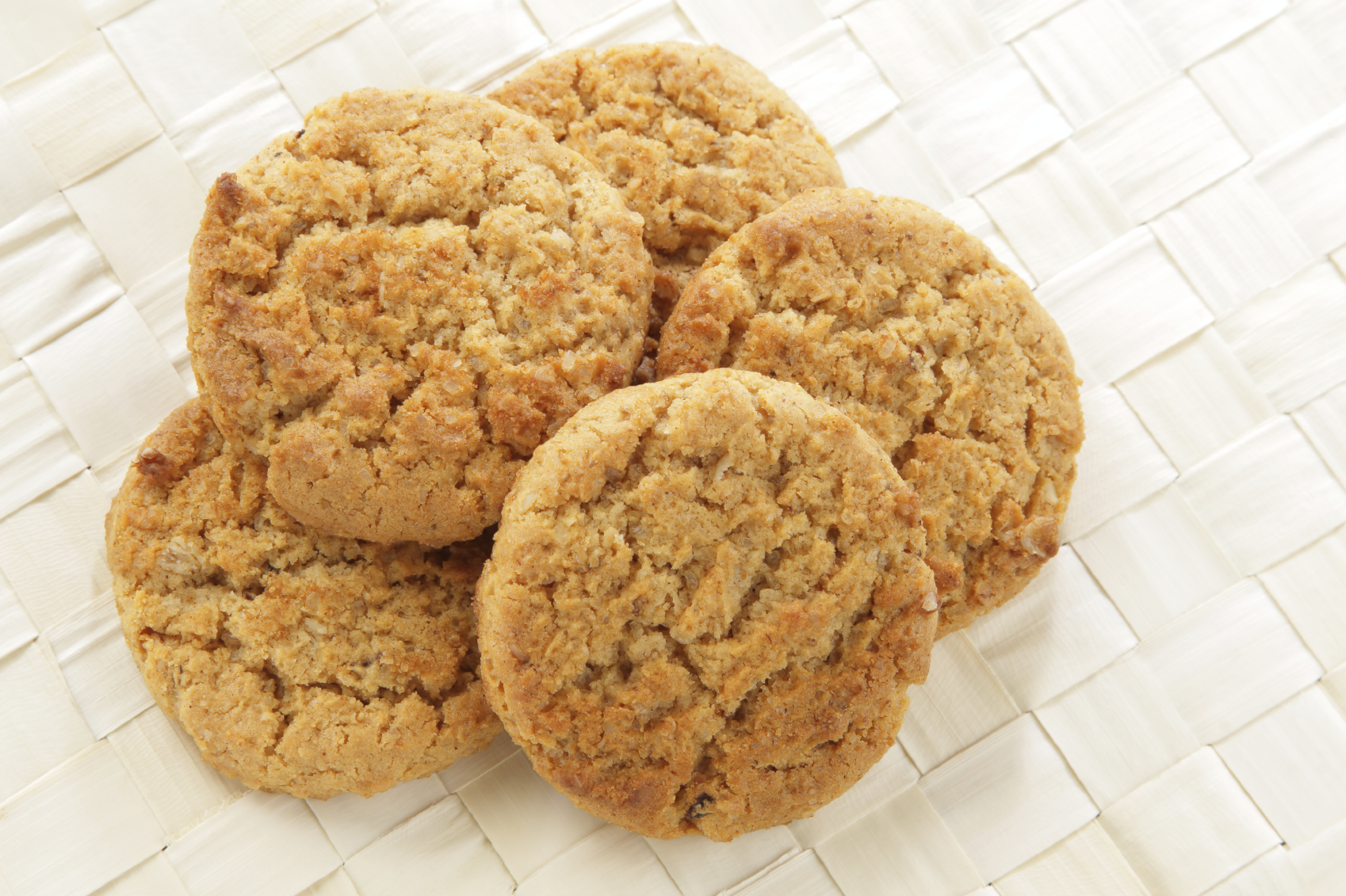 Cookies de avena miel y naranja