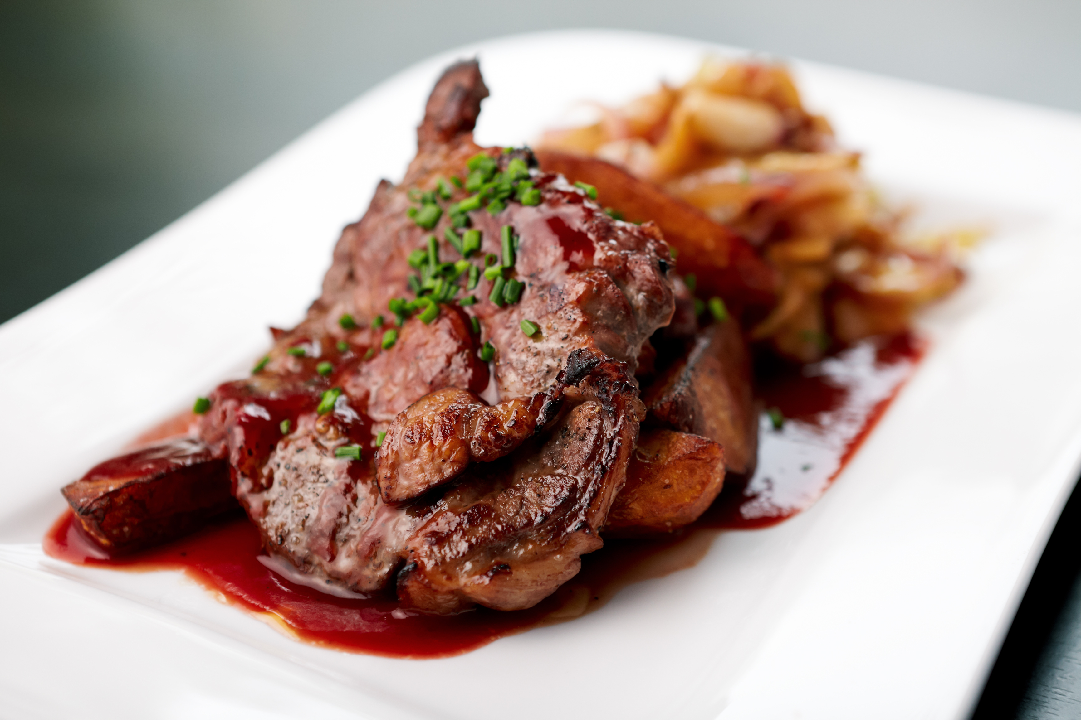 Costilla de cerdo con salsa agridulce de Cola