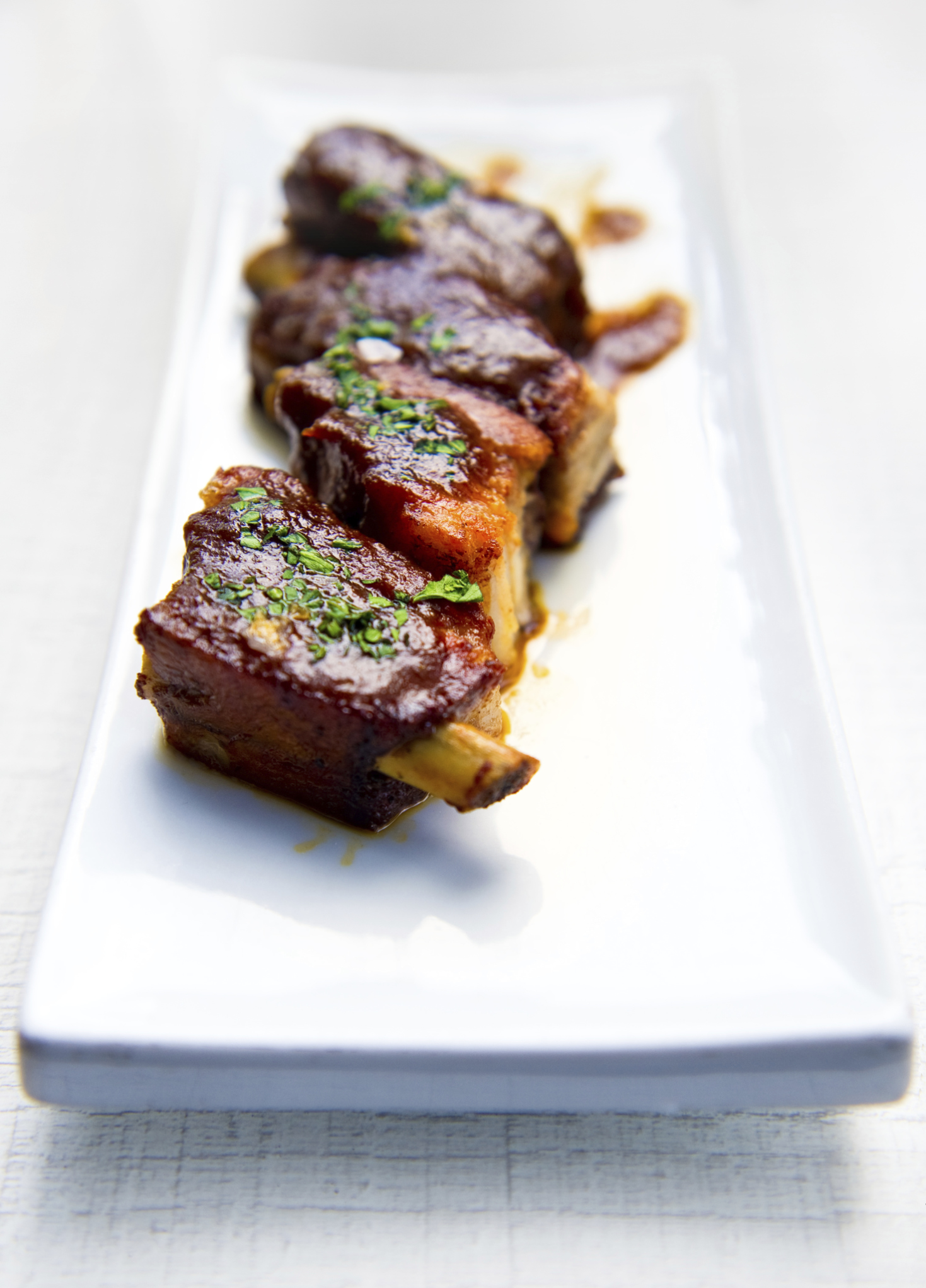 Costillas de cerdo fritas