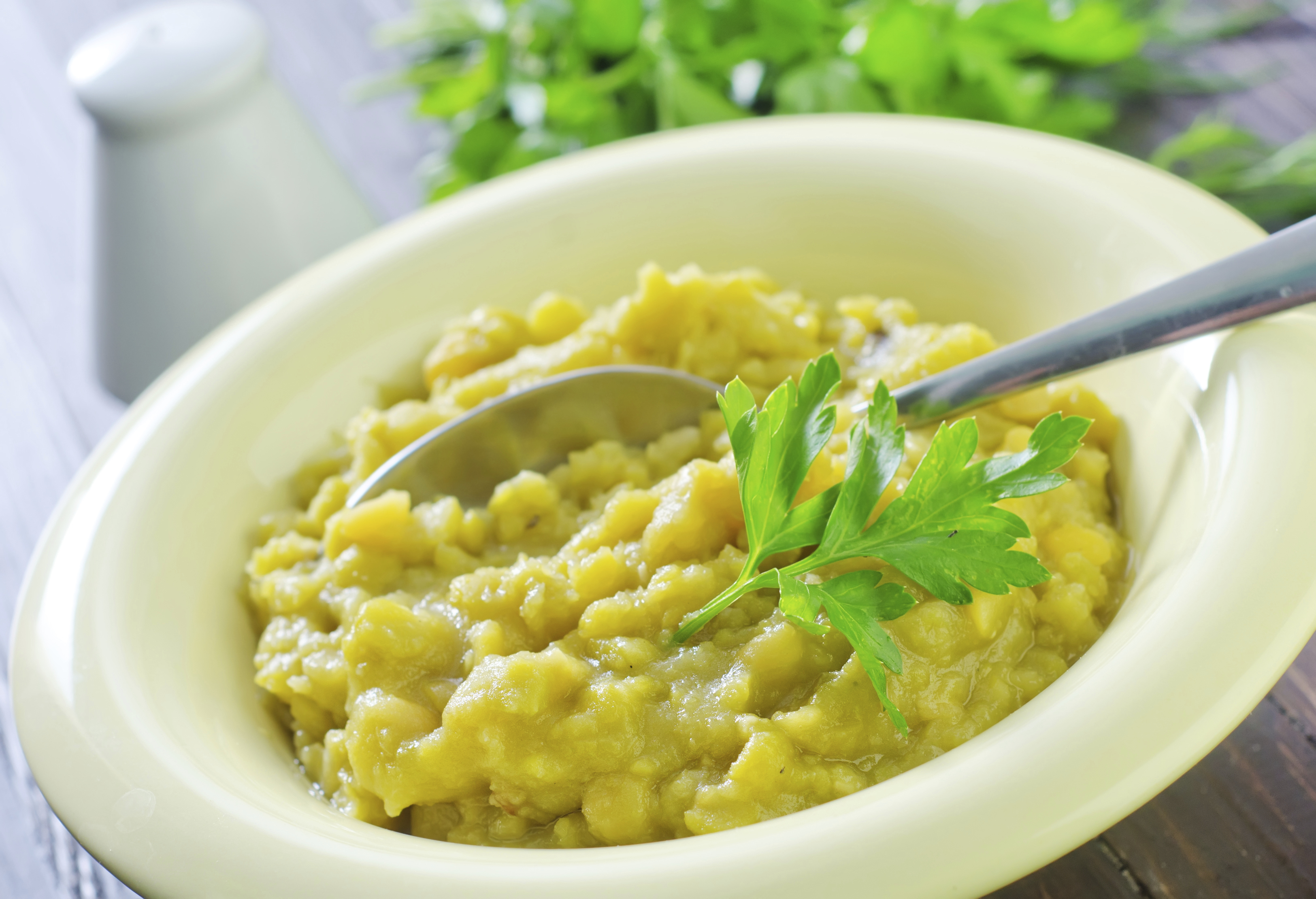 Crema de maíz tierno