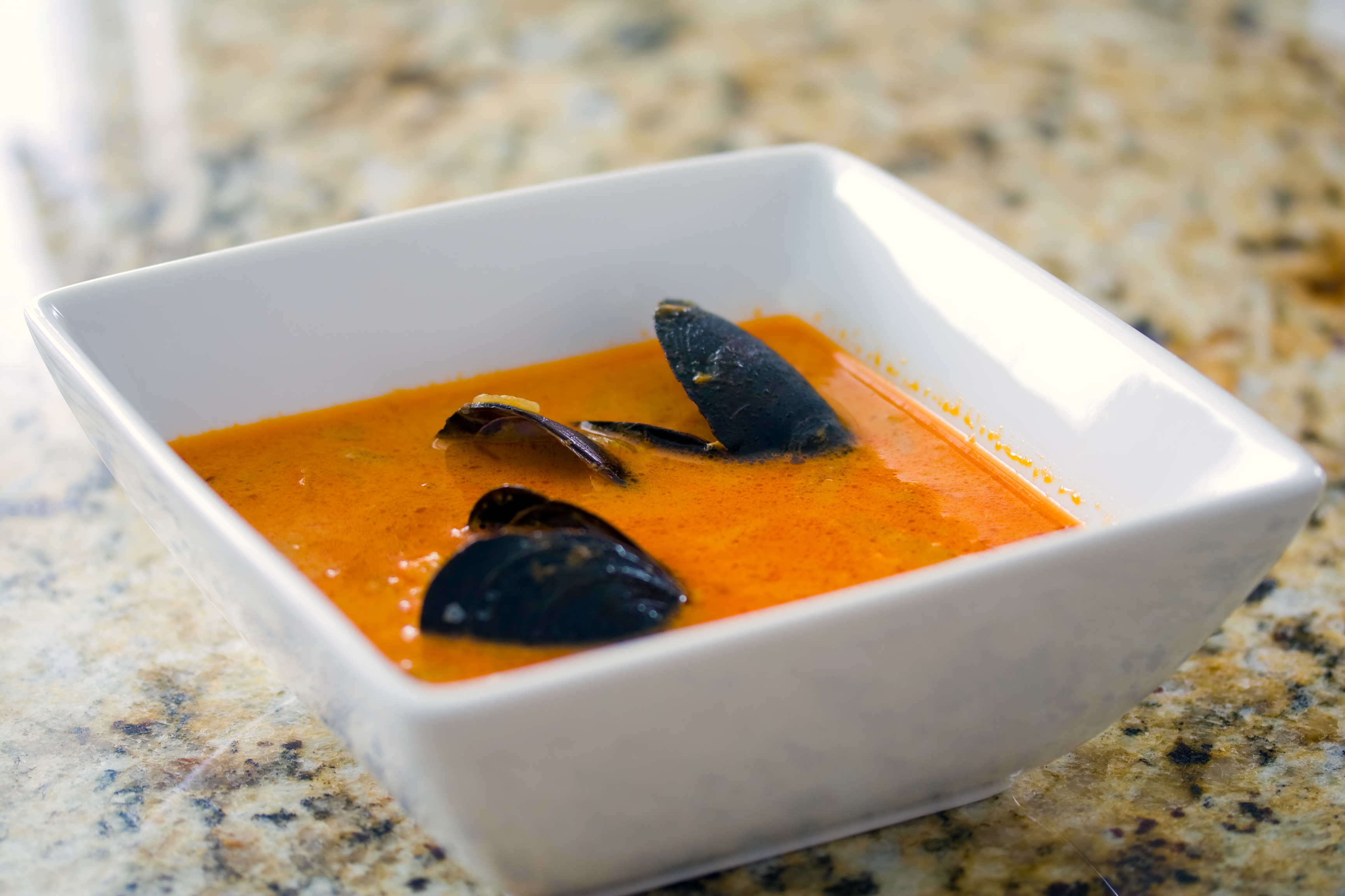 Crema de mejillones con patata