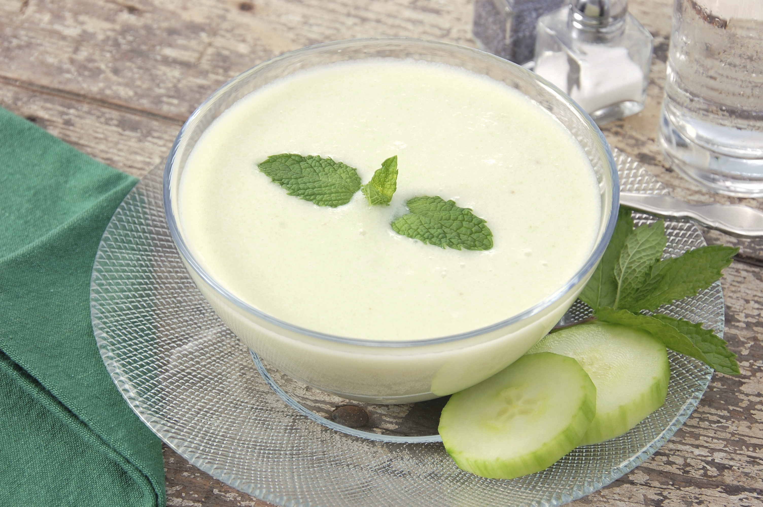 Crema de pepino