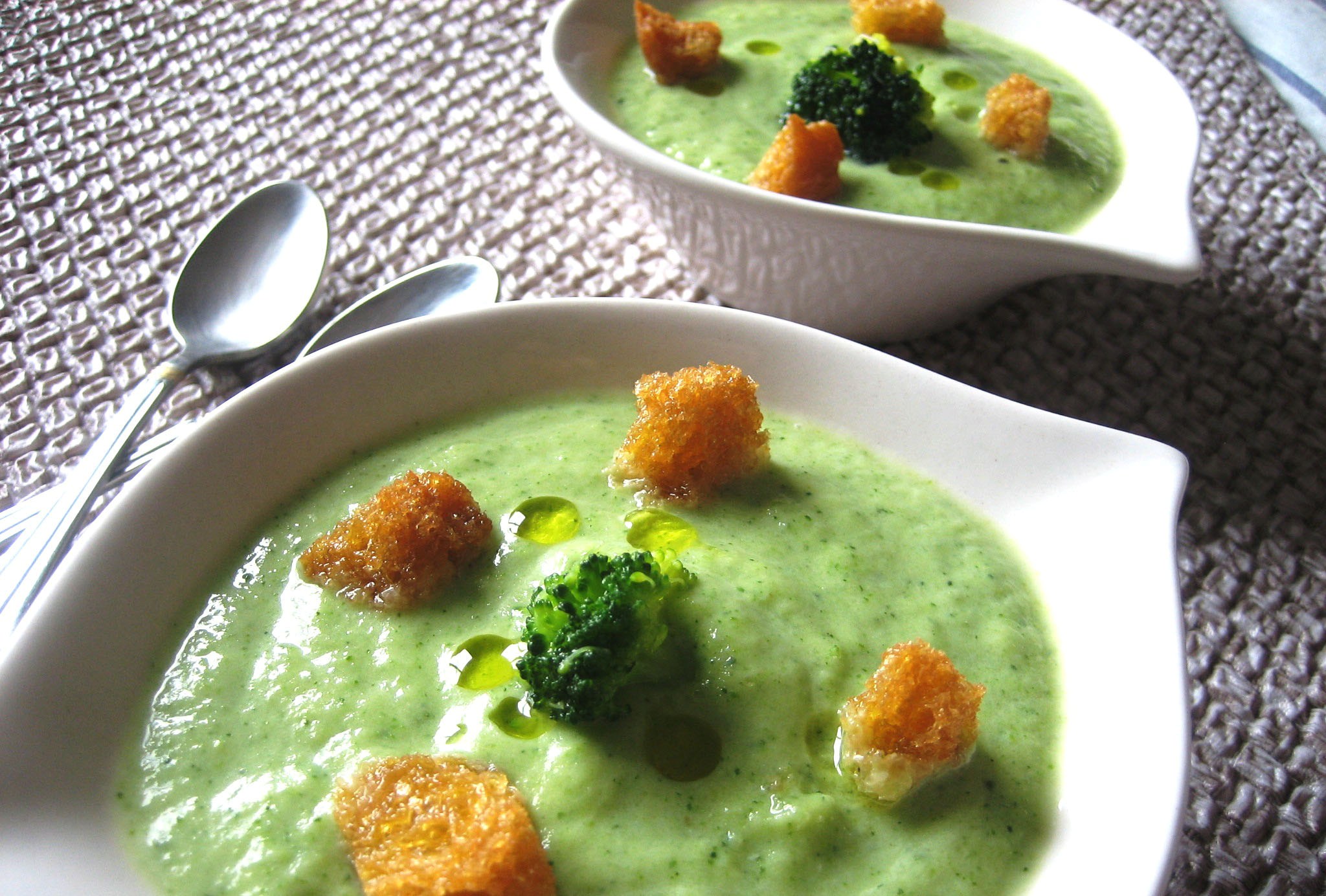 Crema de brocoli