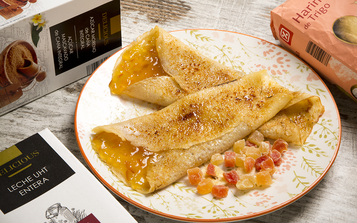 Crepes suzette