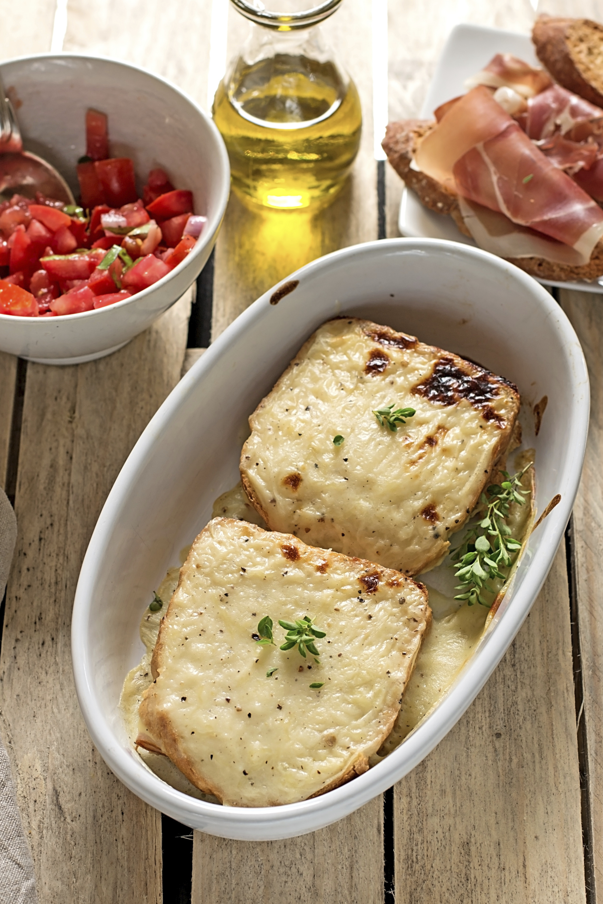 Croque Monsieur con bechamel