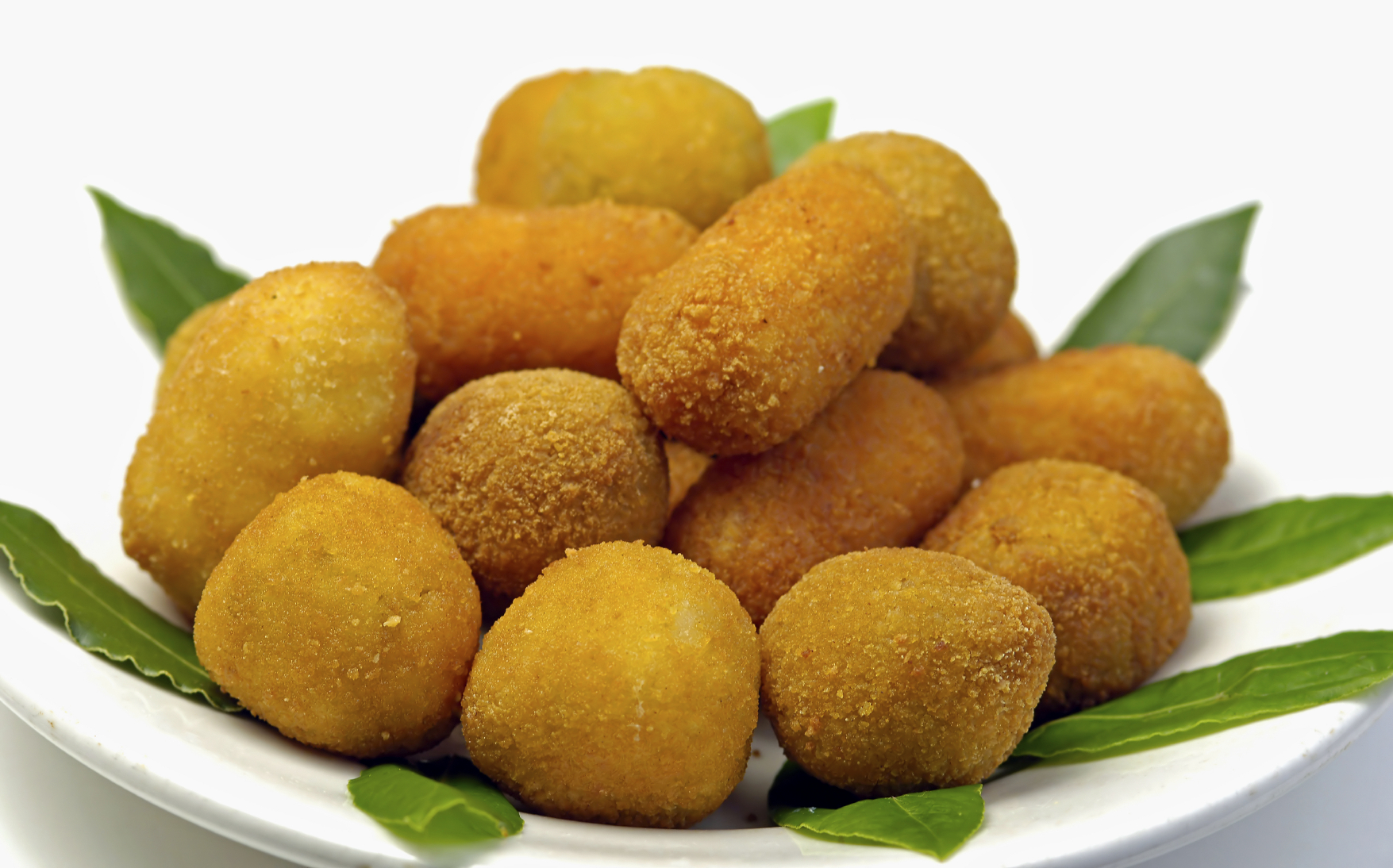 Croquetas de arroz y verduras rellenas