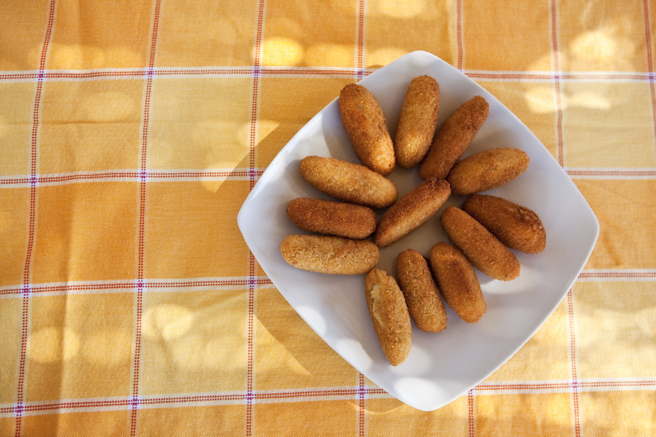 Croquetas dulces de sémola de arroz