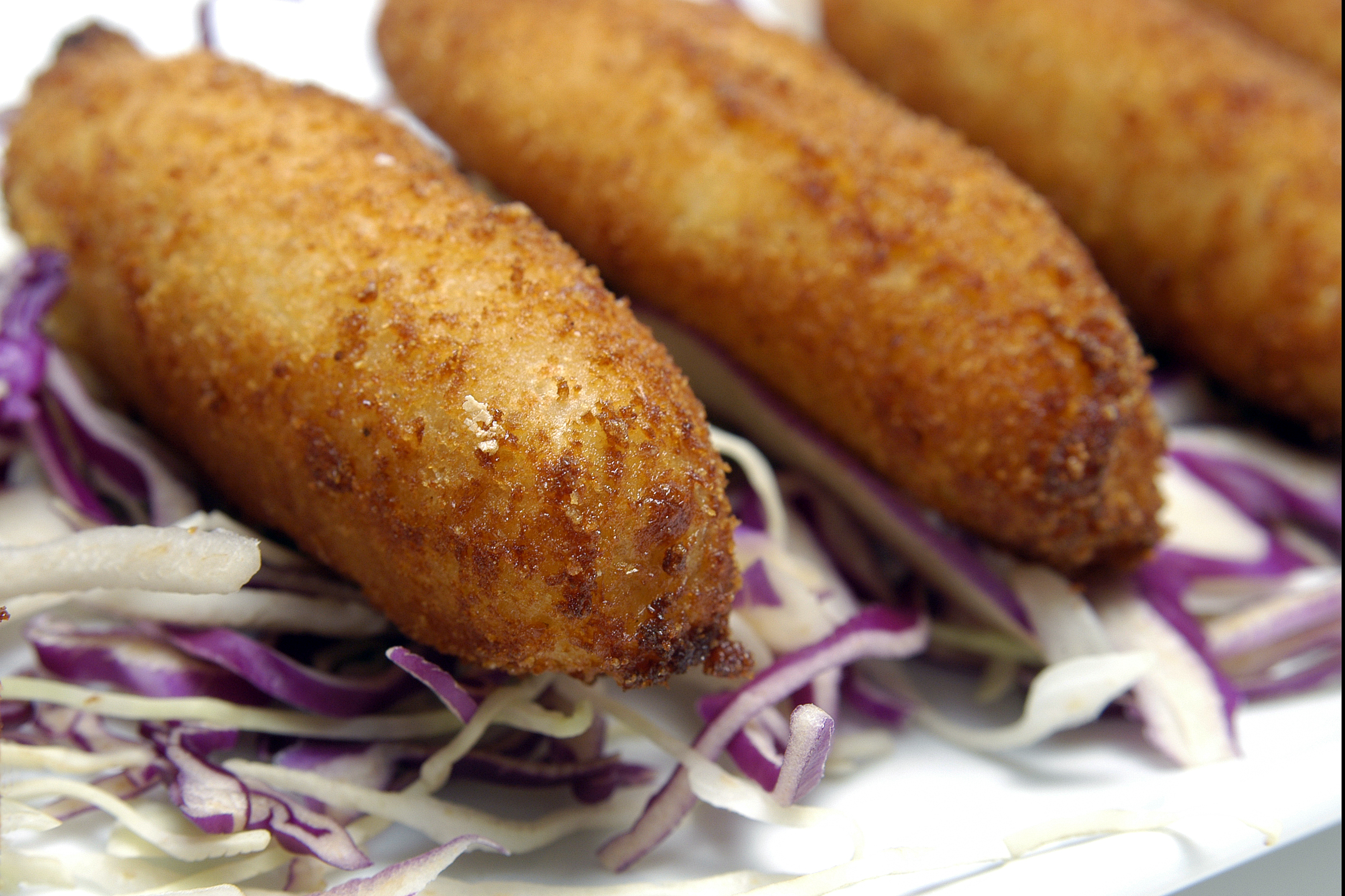 Croquetas de carne de pollo