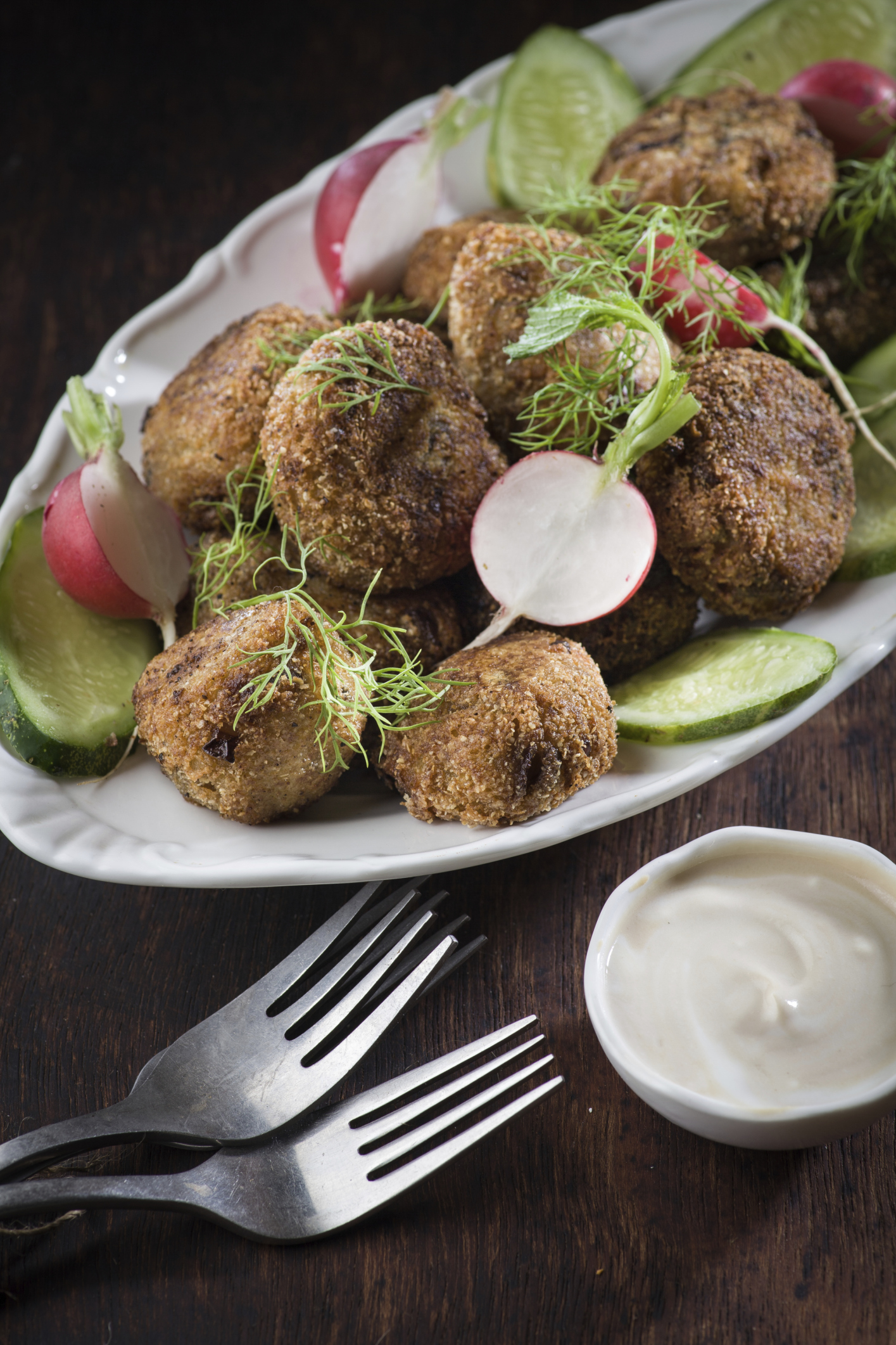 Croquetas de patata y espinacas