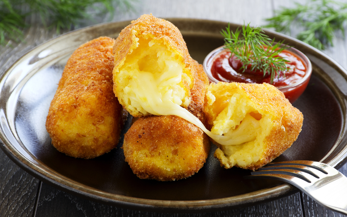 Croquetas de coliflor y queso 