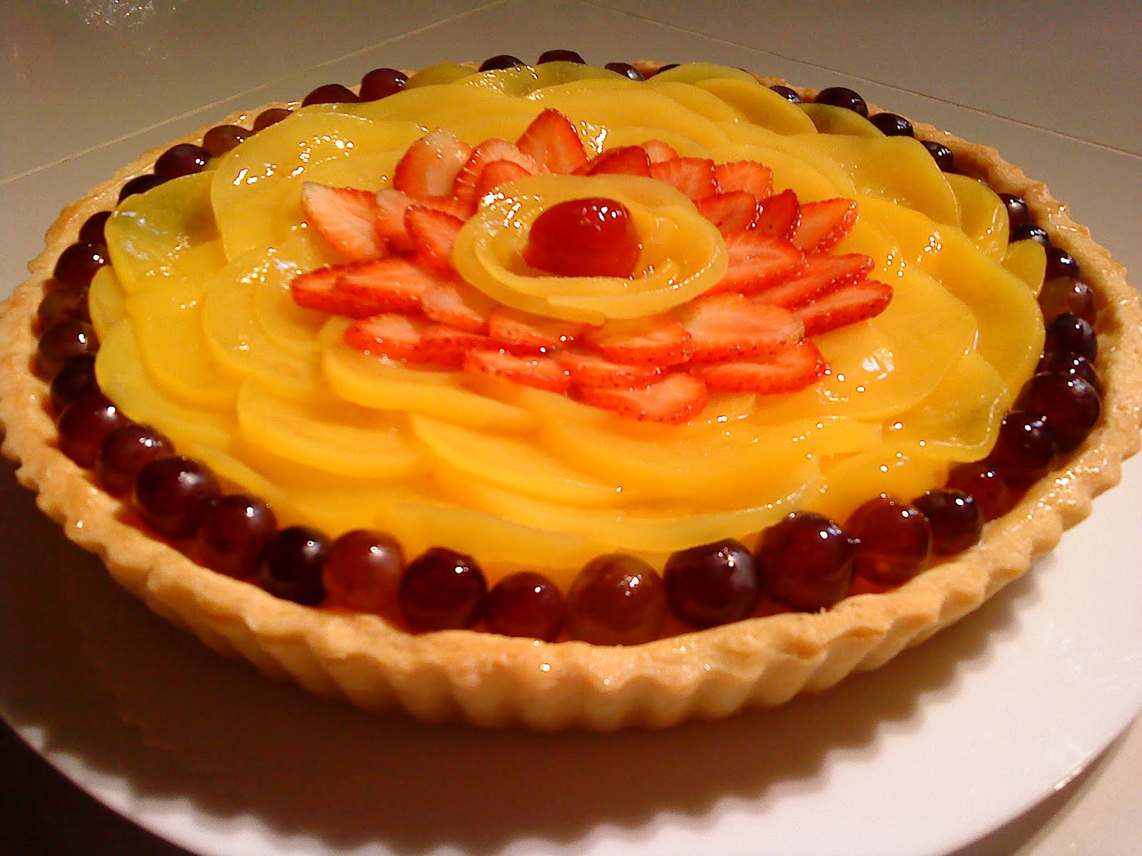 tarta de mango