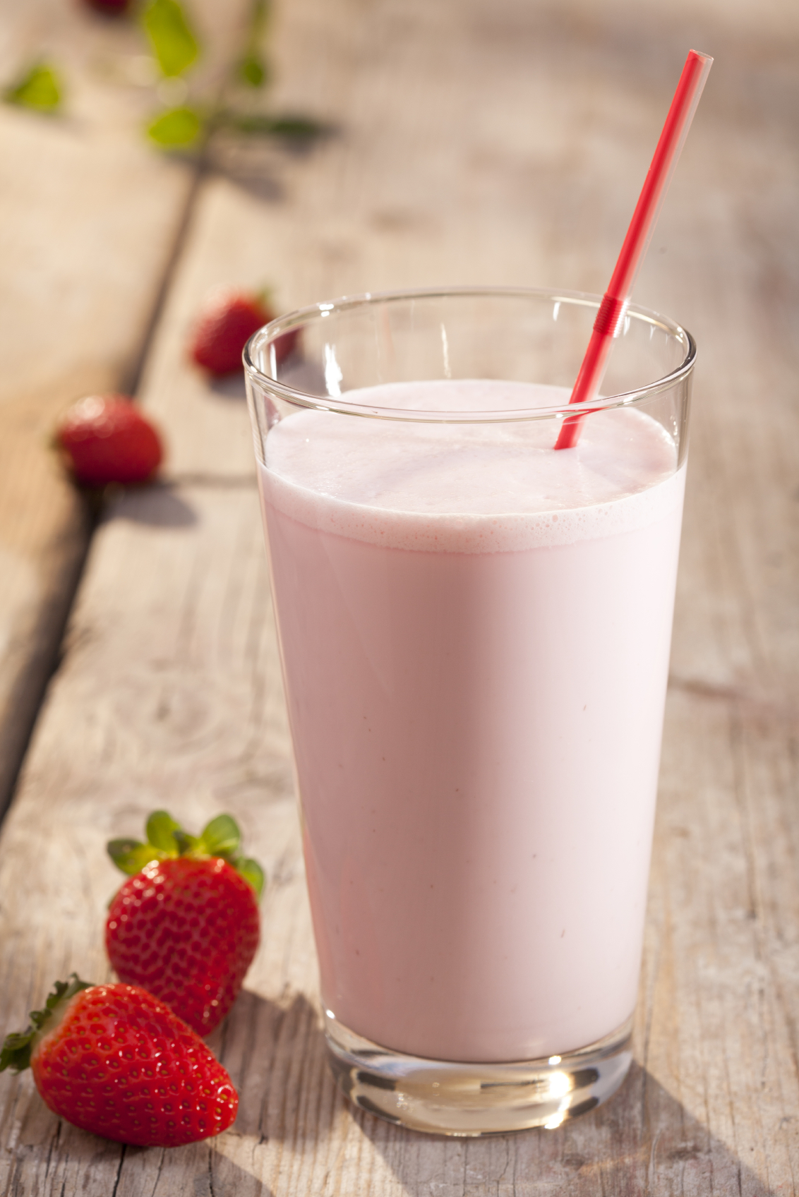 Batido de fresa