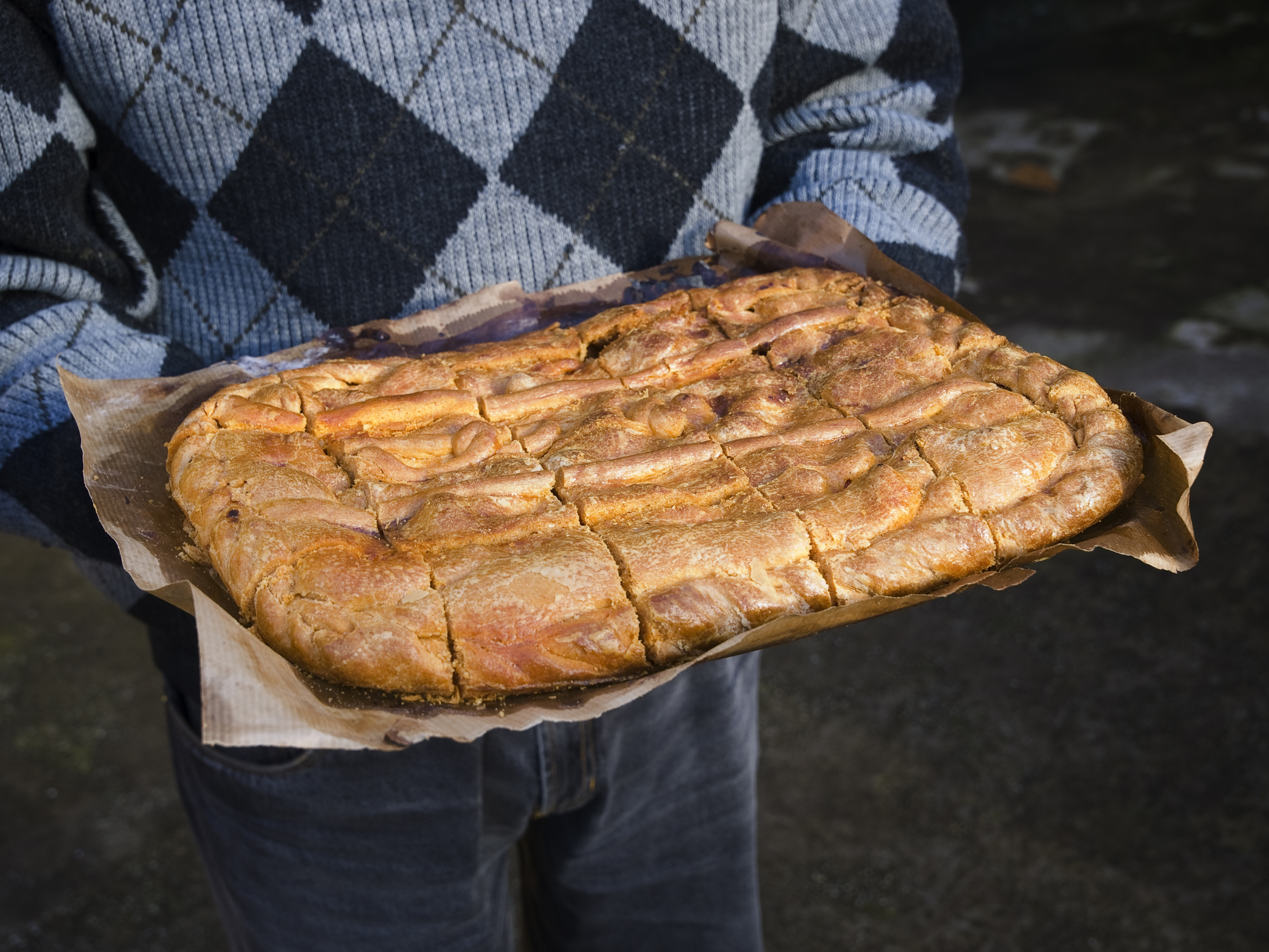 Empanada gallega de pisto