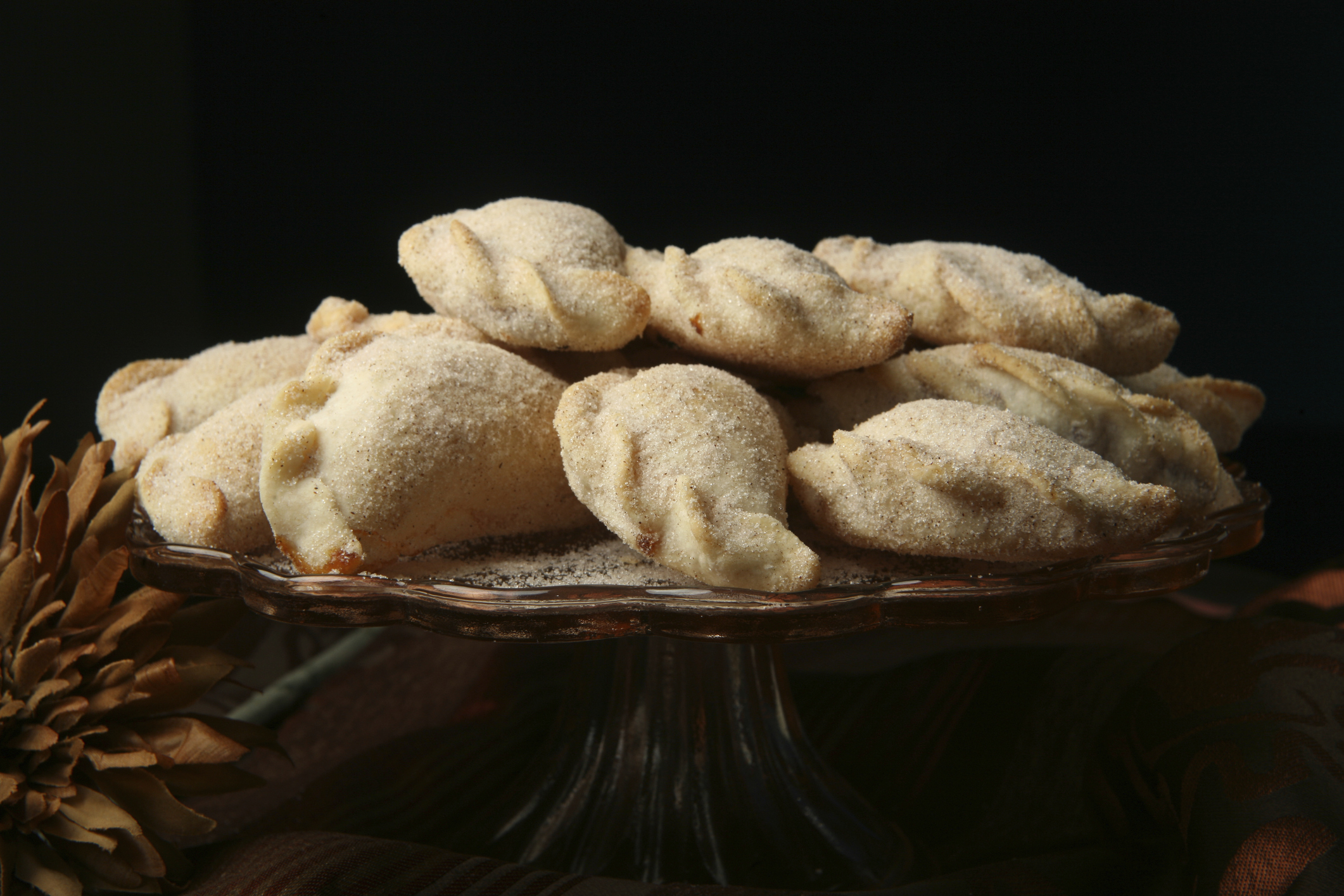 Empanadas de dulce de leche y nueces