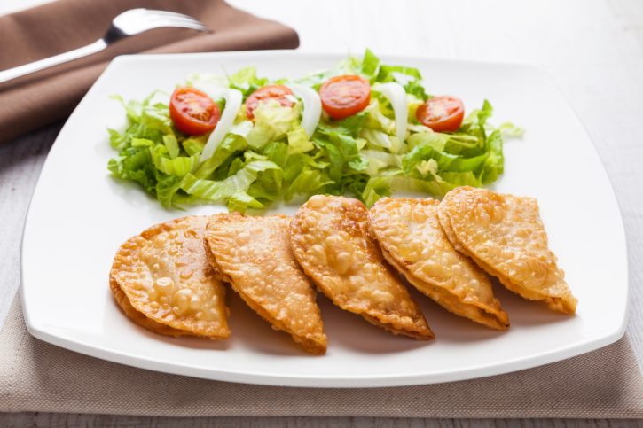 Empanadillas de atún, pimiento y huevo