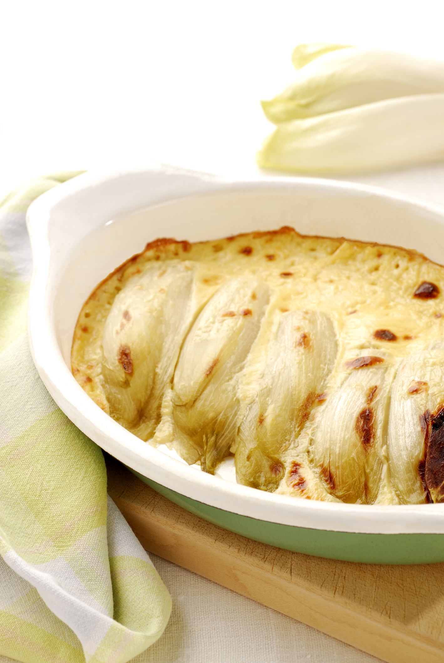 Endivias gratinadas