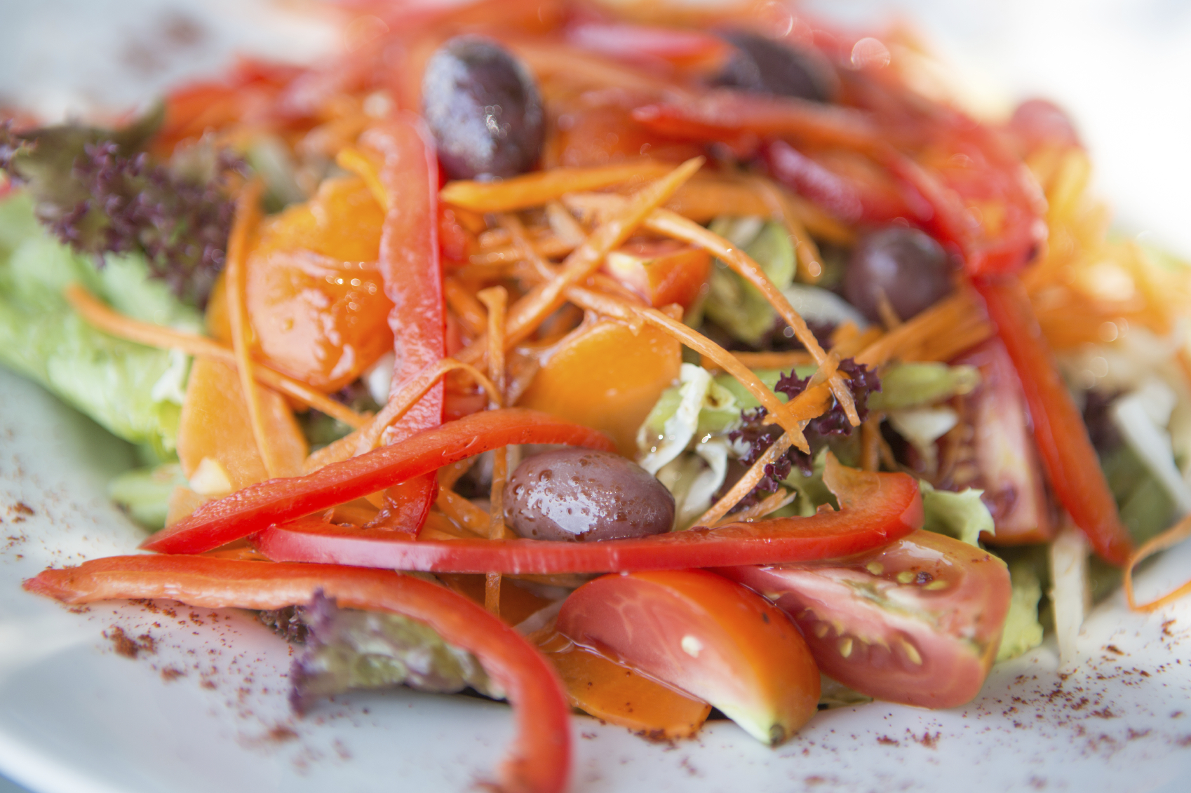 Ensalada de brotes tiernos