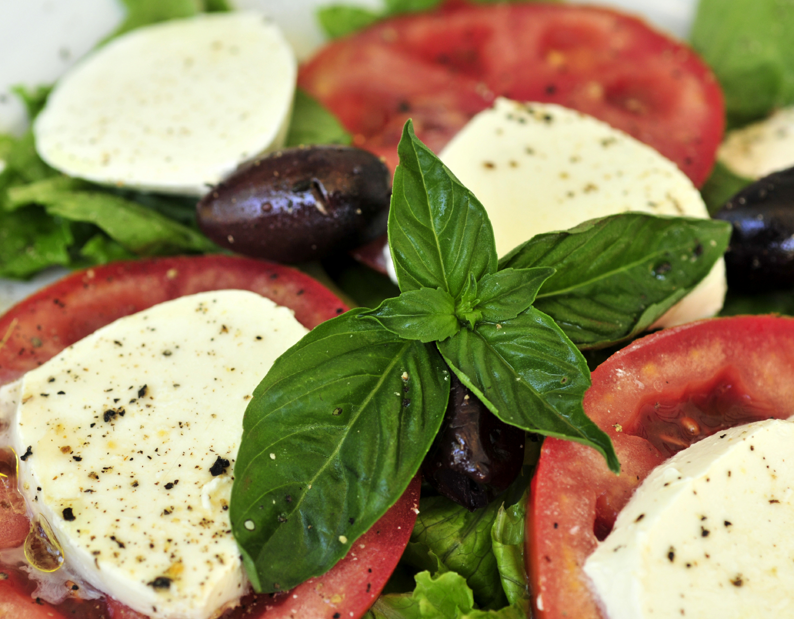 Ensalada caprese original