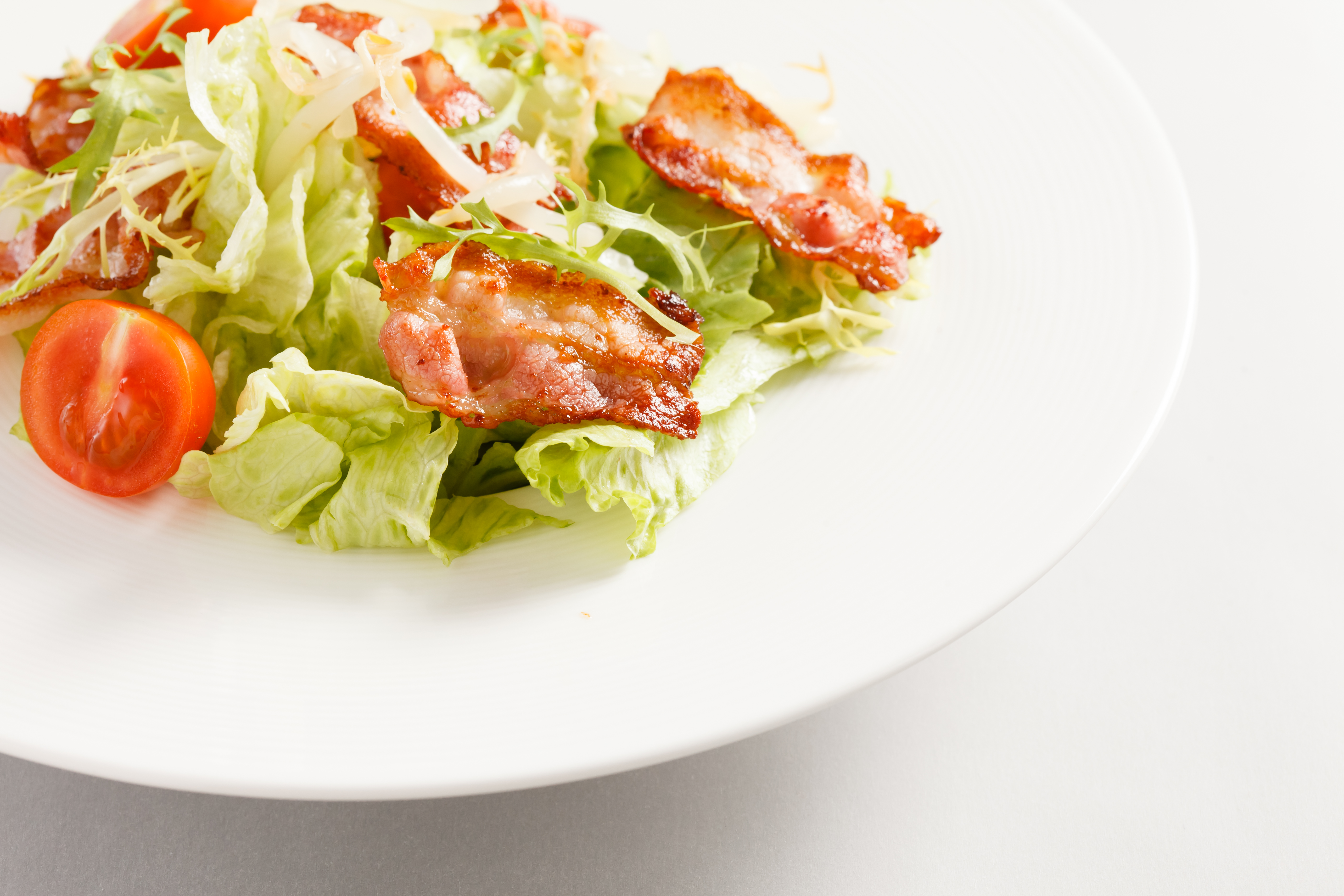 Ensalada con bacon