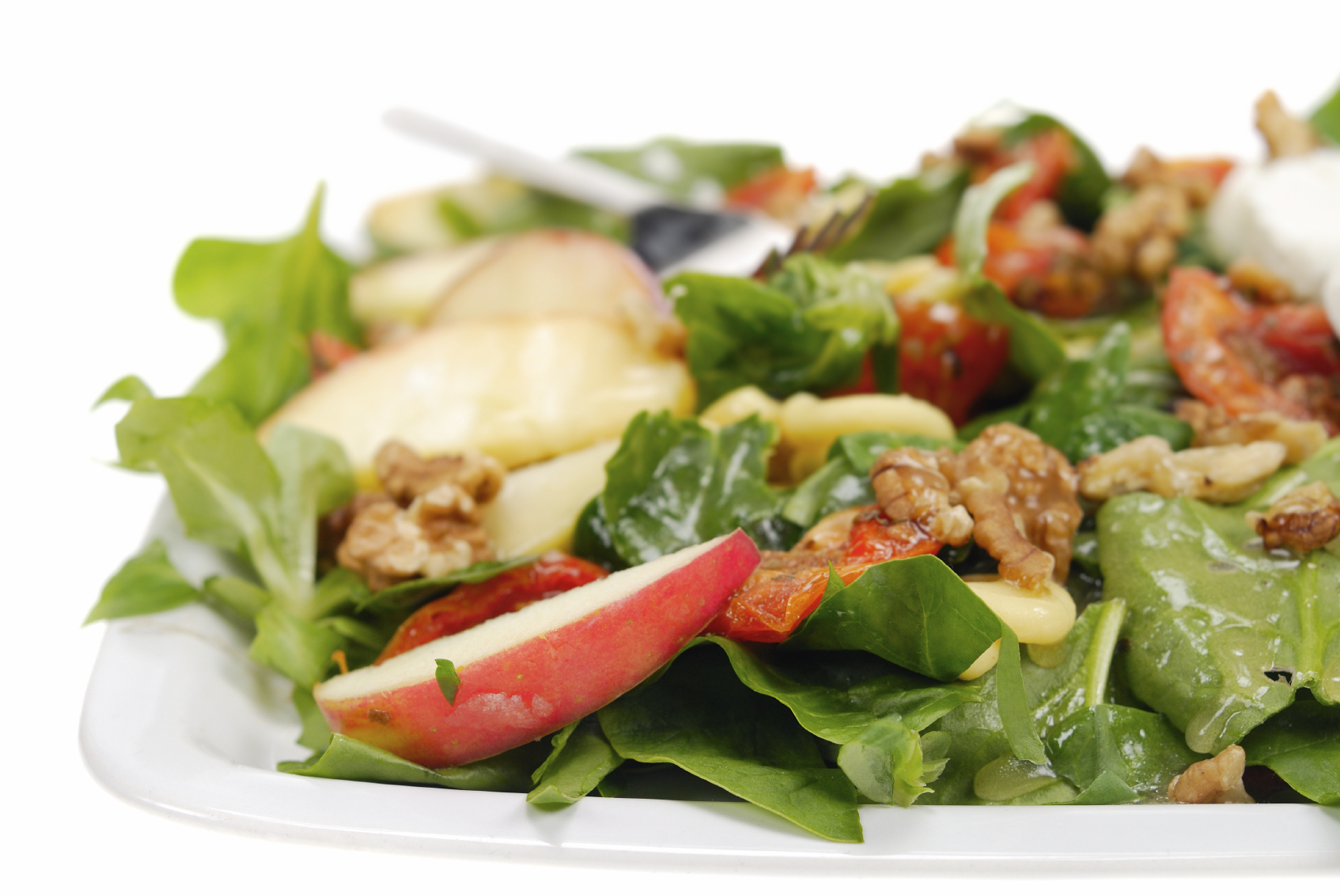 Ensalada de brotes tiernos y frutos secos