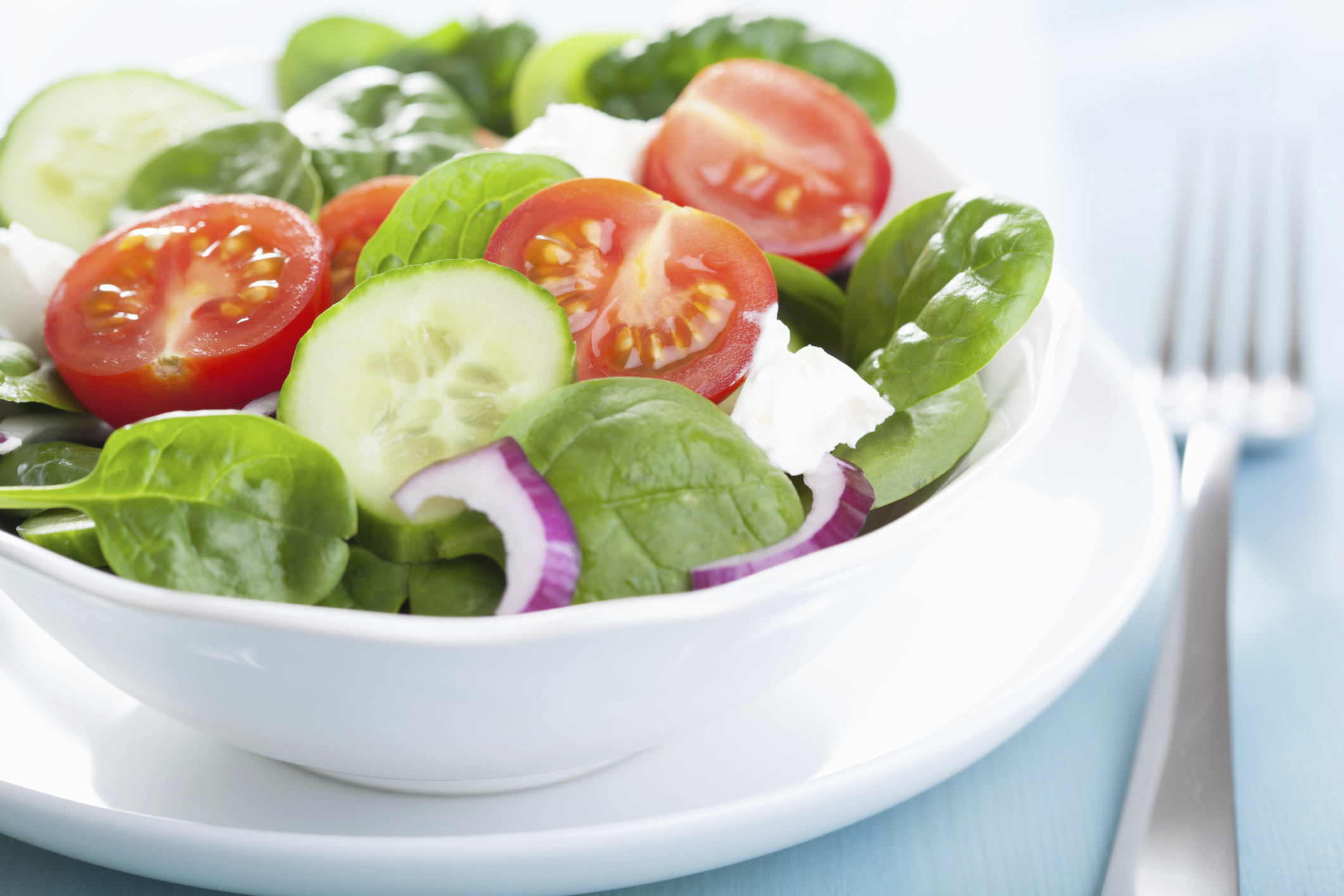 Ensalada de espinacas