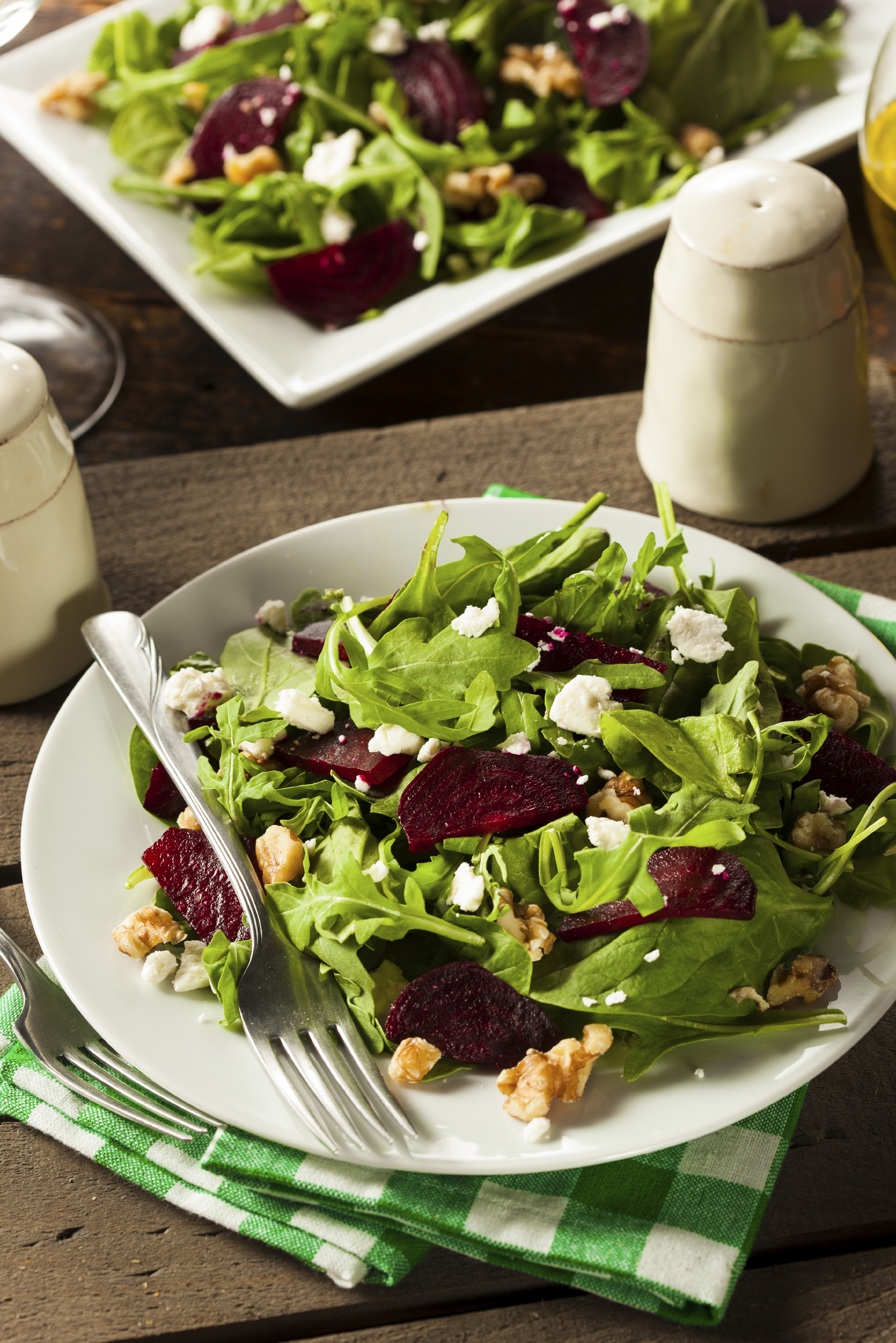 Ensalada de nueces con remolacha