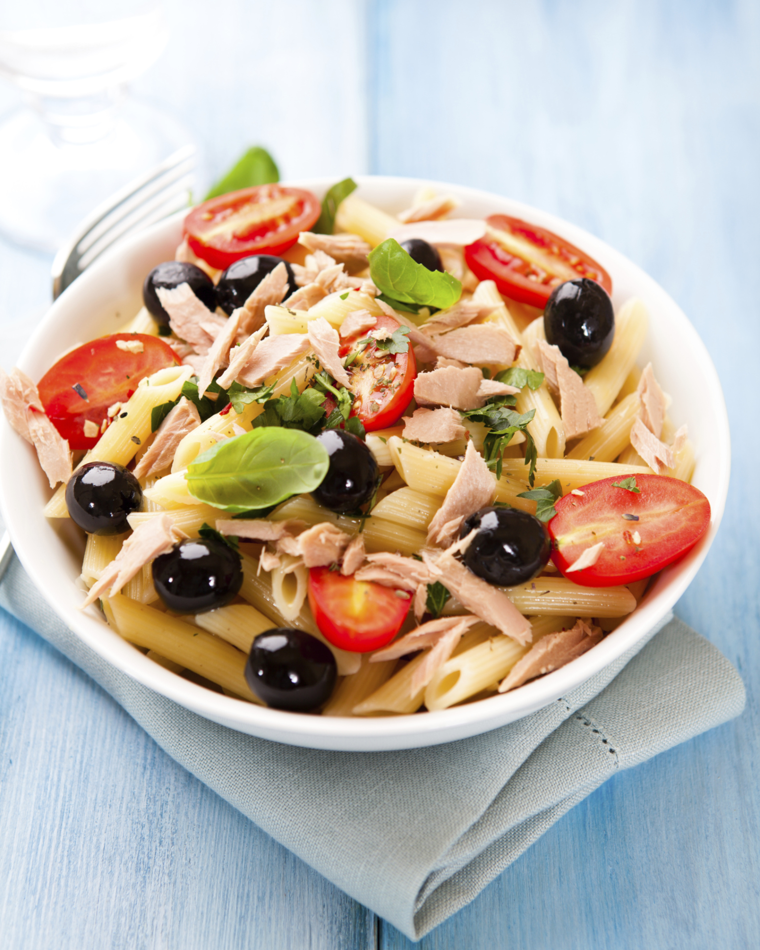 Ensalada casera de pasta 